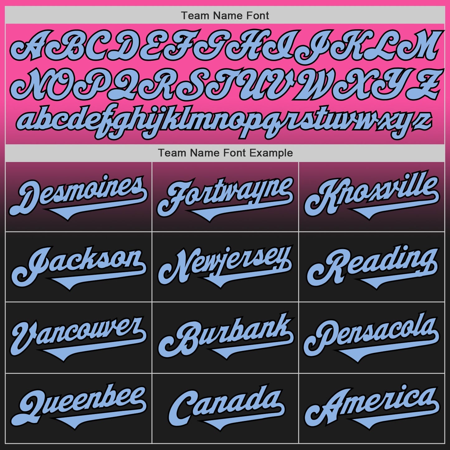 Custom Pink Light Blue-Black Authentic Fade Fashion Baseball Jersey view 4