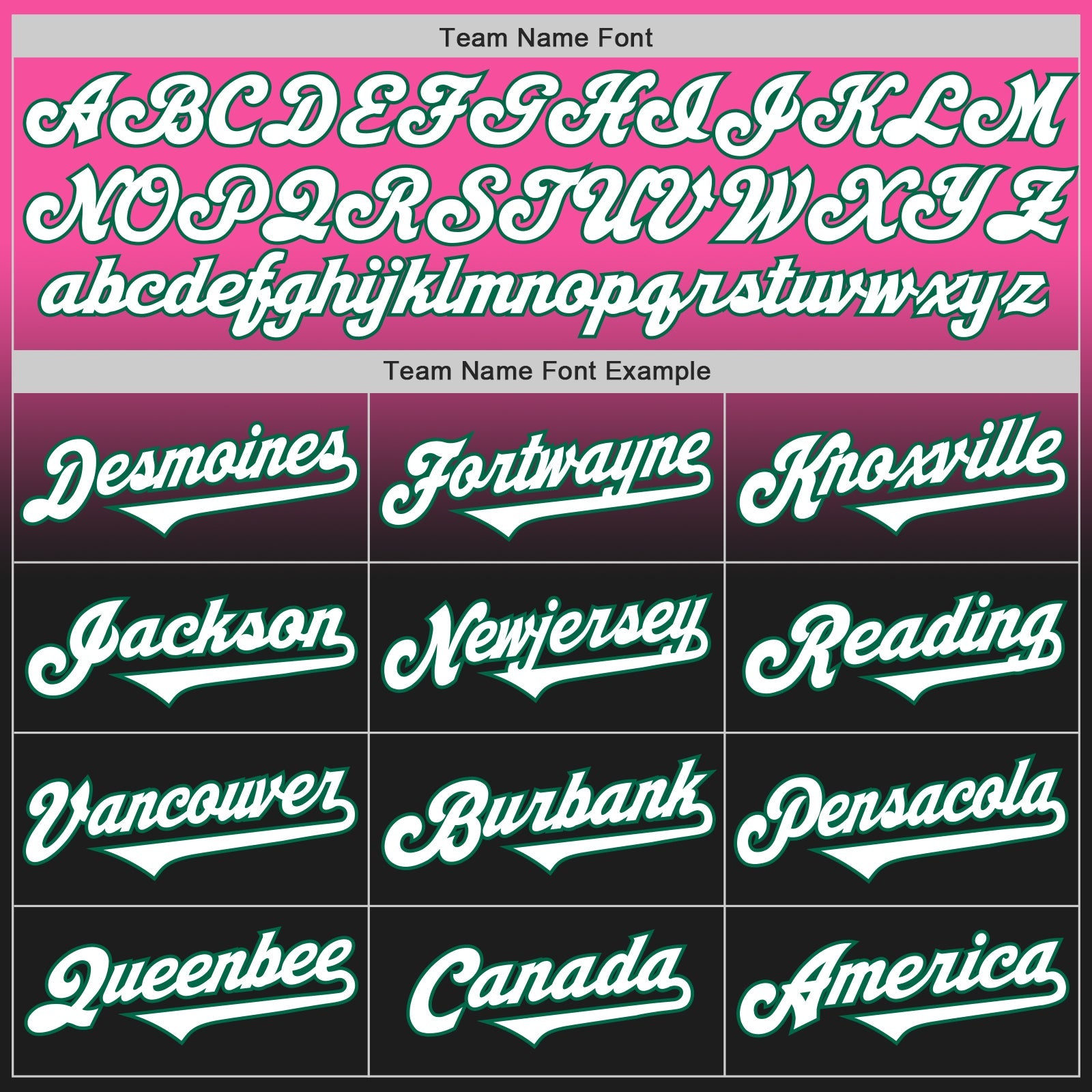 Custom Pink Black-Kelly Green Authentic Fade Fashion Baseball Jersey view 4