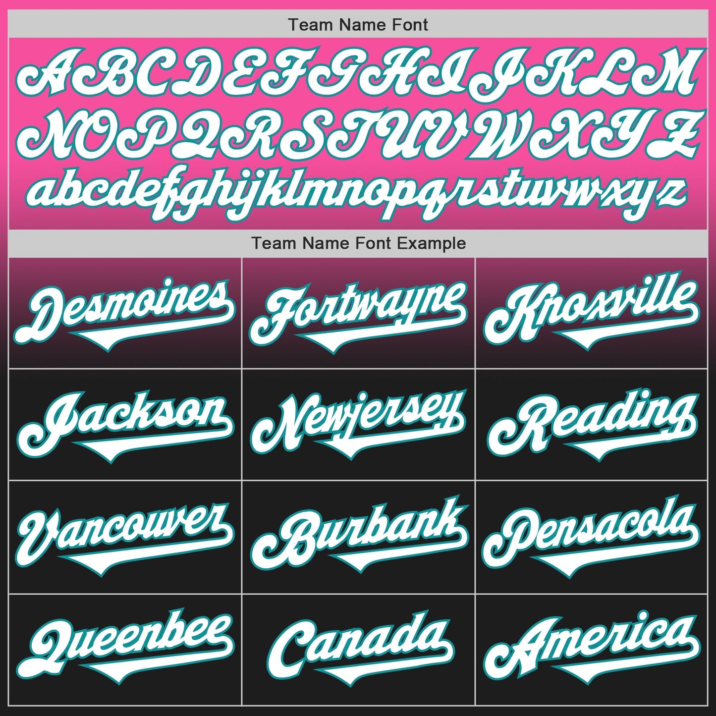 Custom Pink Black-Teal Authentic Fade Fashion Baseball Jersey view 4