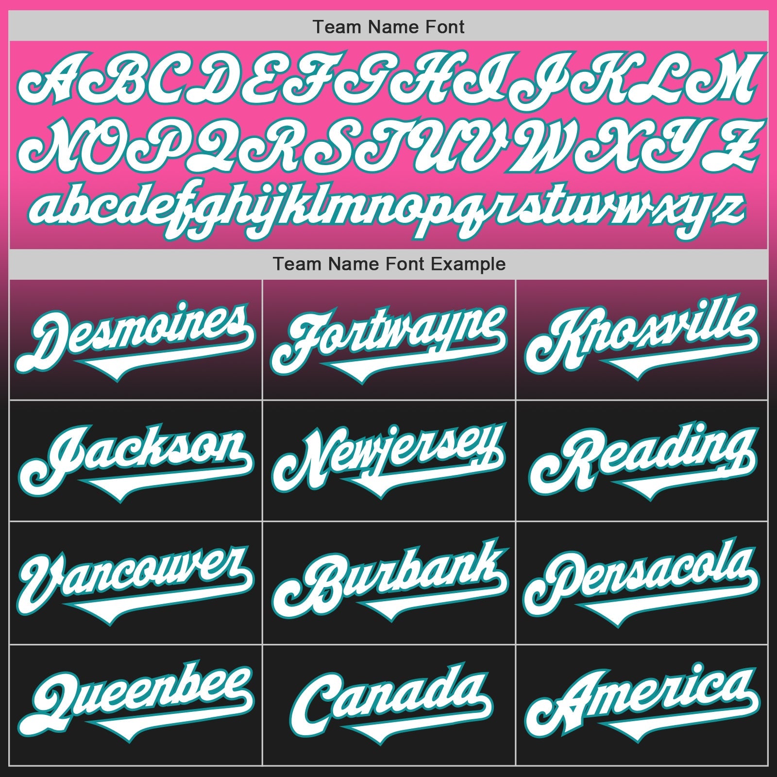 Custom Pink Black-Teal Authentic Fade Fashion Baseball Jersey view 4