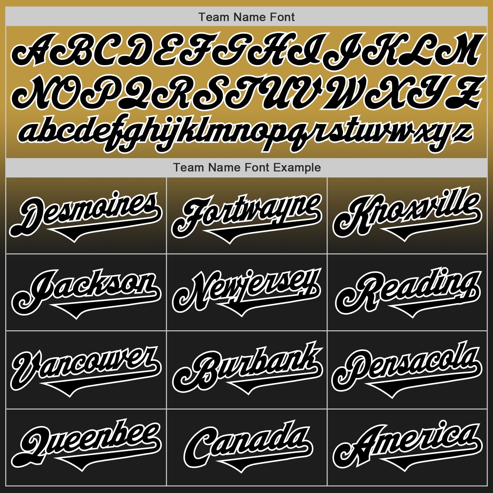 Custom Old Gold Black-White Authentic Fade Fashion Baseball Jersey view 4