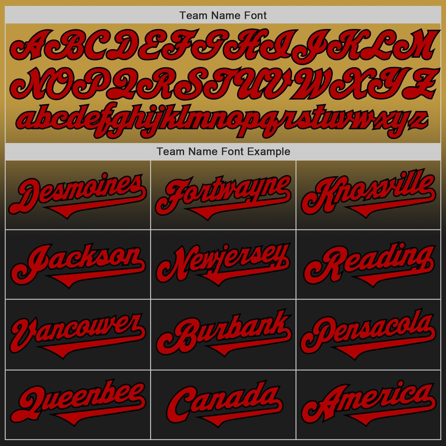 Custom Old Gold Red-Black Authentic Fade Fashion Baseball Jersey view 4