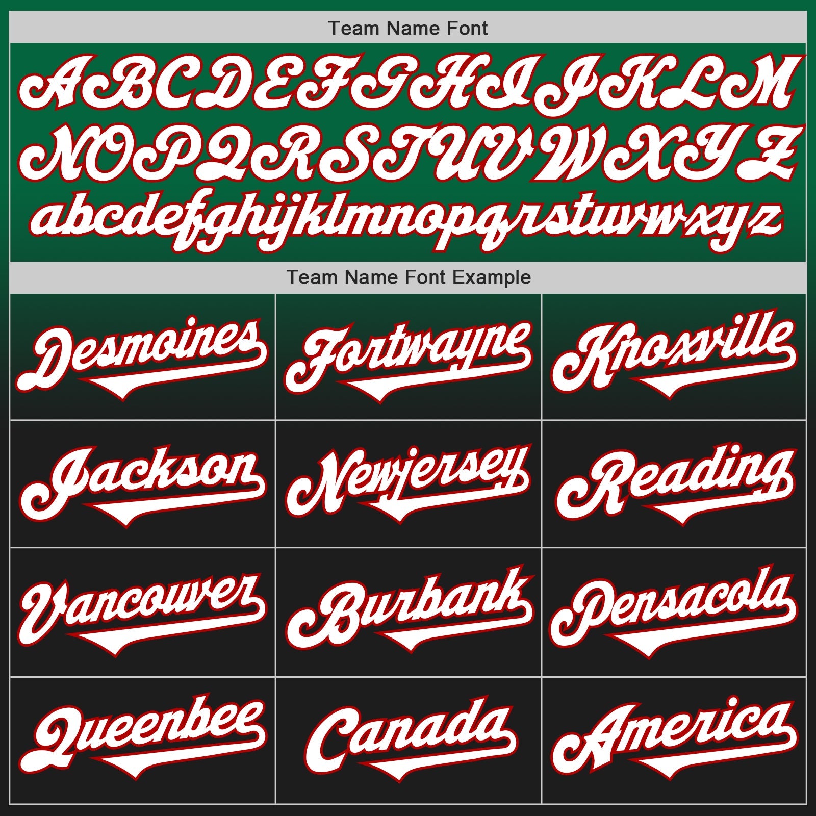 Custom Kelly Green Black-Red Authentic Fade Fashion Baseball Jersey view 4