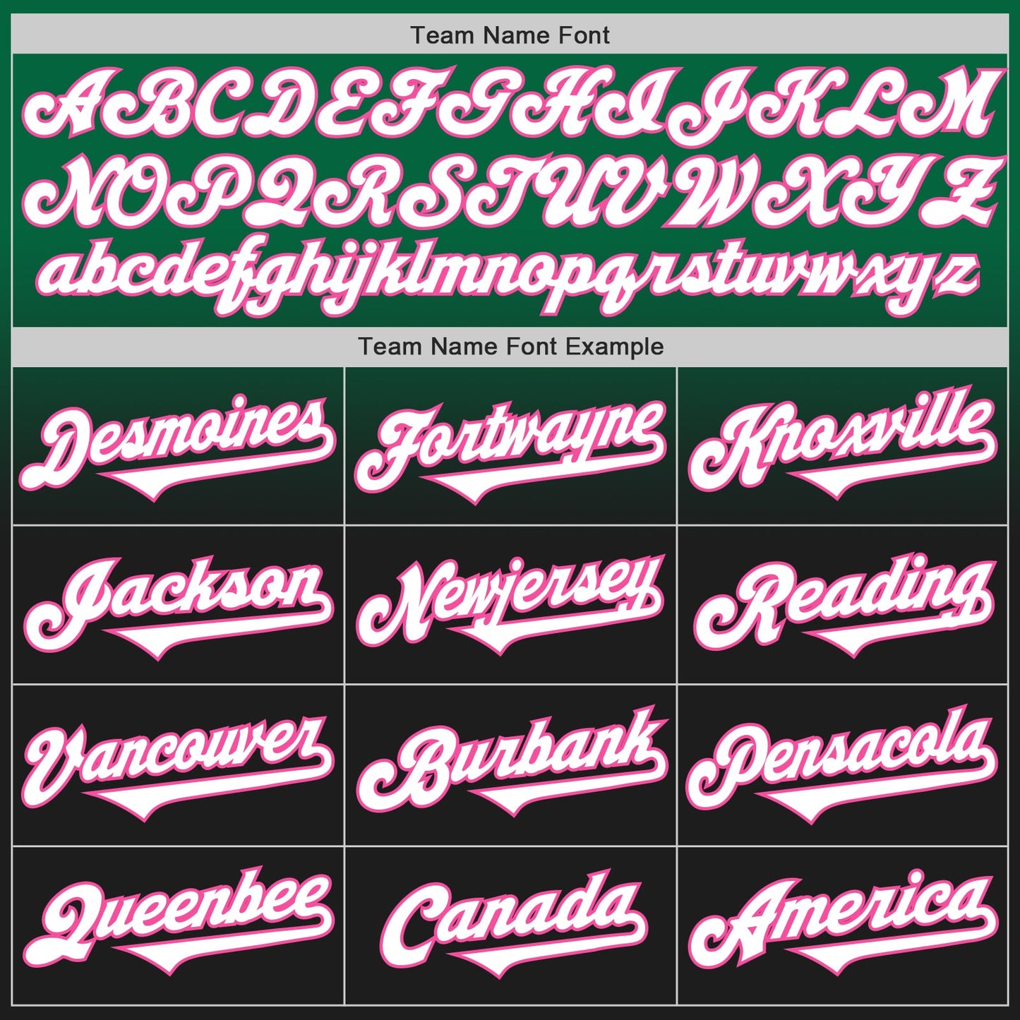 Custom Kelly Green Black-Pink Authentic Fade Fashion Baseball Jersey view 4