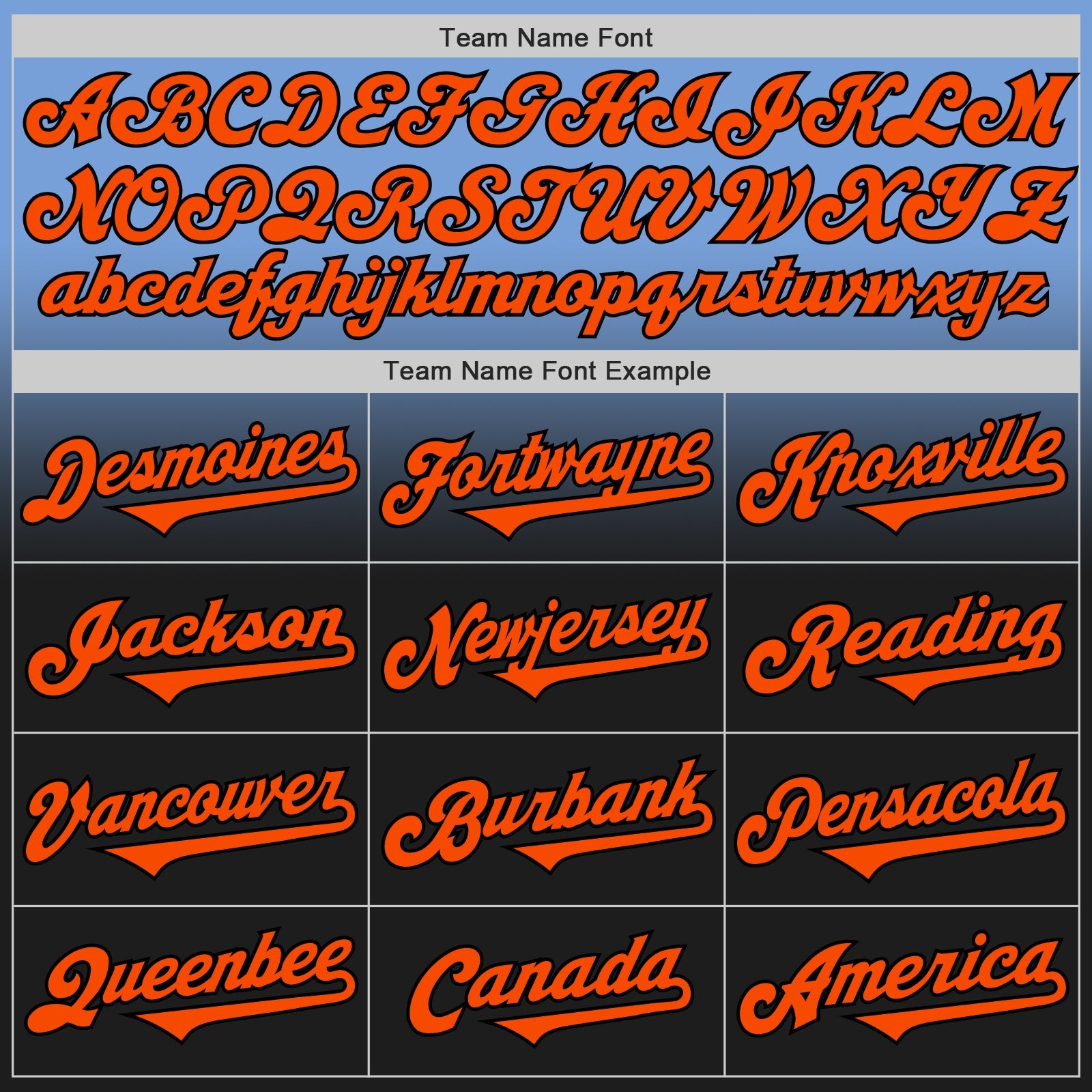 Custom Light Blue Orange-Black Authentic Fade Fashion Baseball Jersey view 4