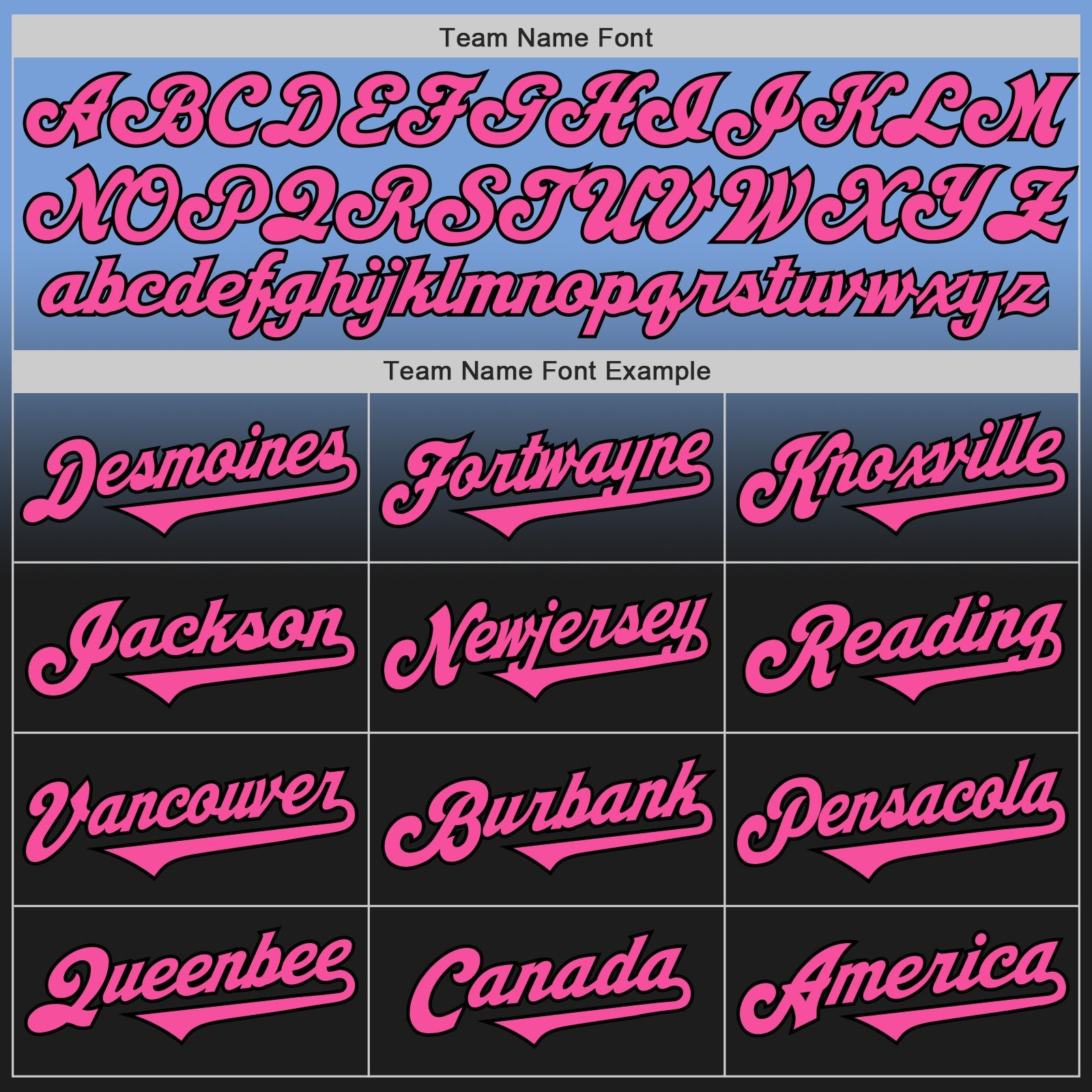 Custom Light Blue Pink-Black Authentic Fade Fashion Baseball Jersey view 4