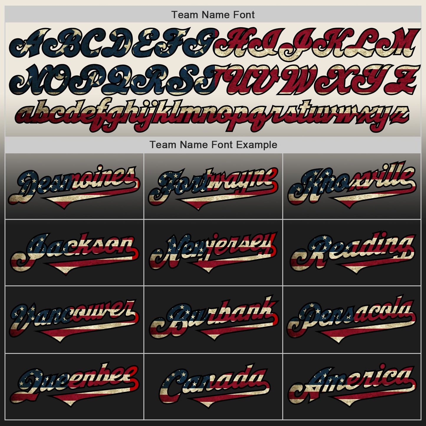 Custom Cream Vintage USA Flag-Black Authentic Fade Fashion Baseball Jersey view 4