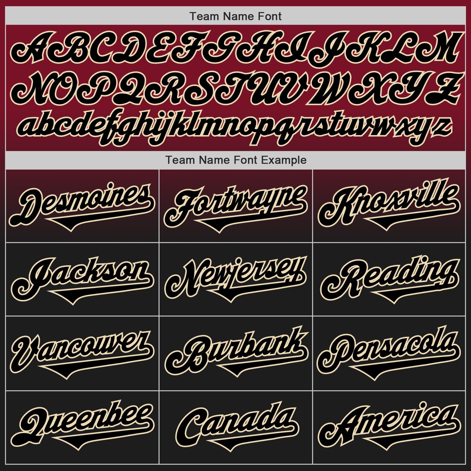 Custom Crimson Black-Cream Authentic Fade Fashion Baseball Jersey view 4