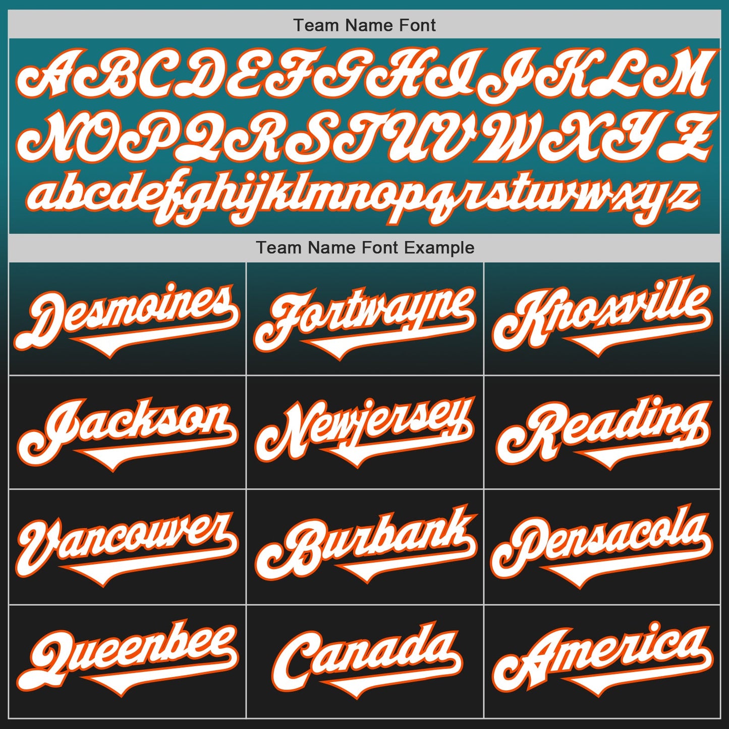 Custom Teal Black-Orange Authentic Fade Fashion Baseball Jersey view 4
