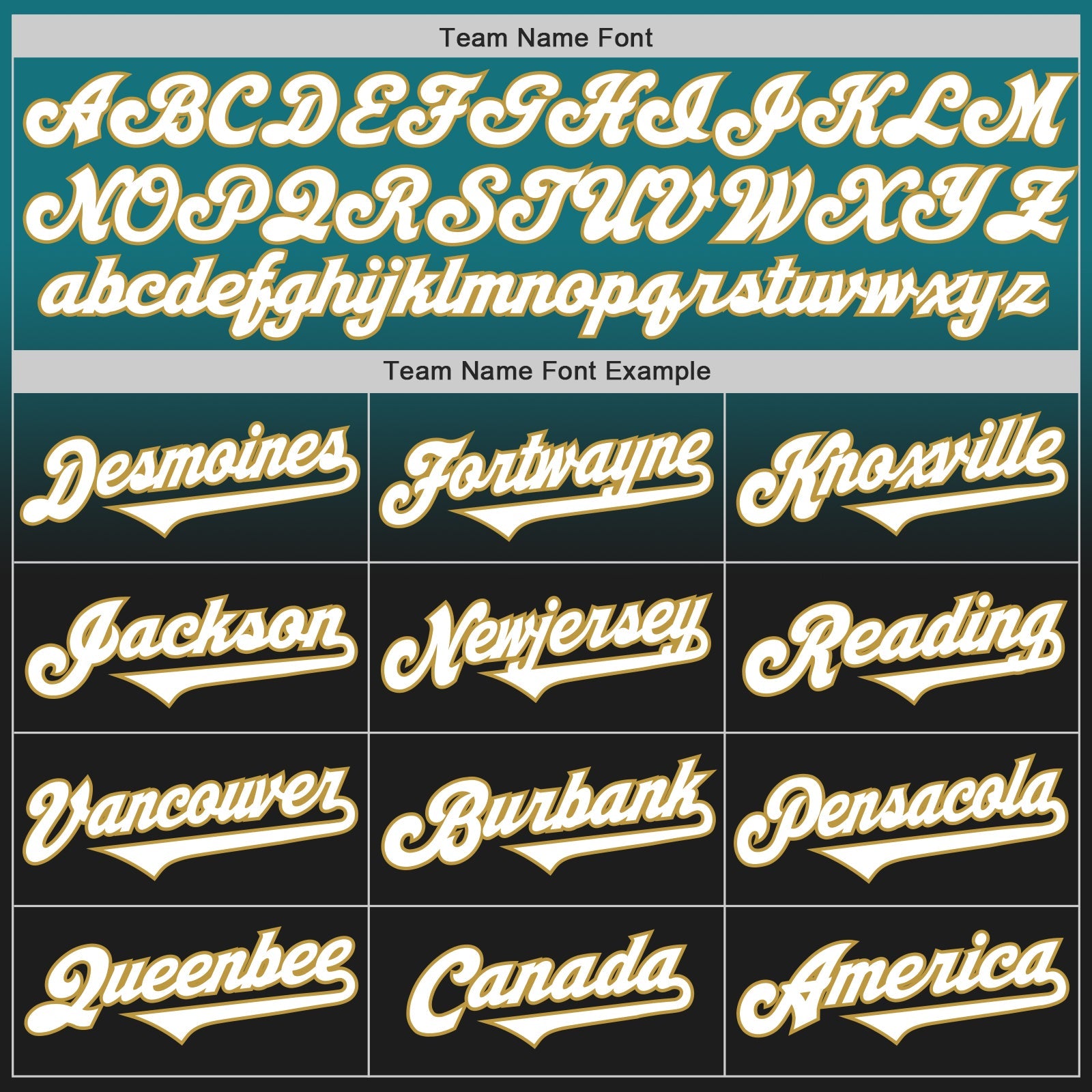 Custom Teal Black-Old Gold Authentic Fade Fashion Baseball Jersey view 4