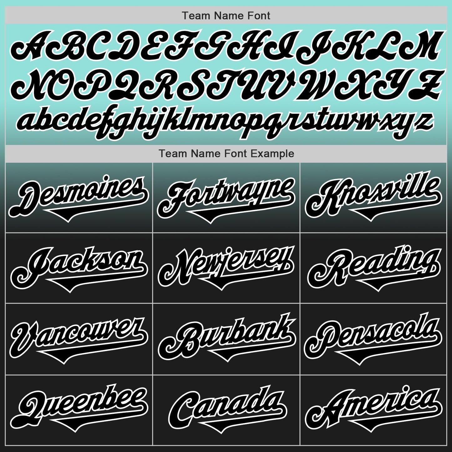 Custom Ice Blue Black-White Authentic Fade Fashion Baseball Jersey view 4