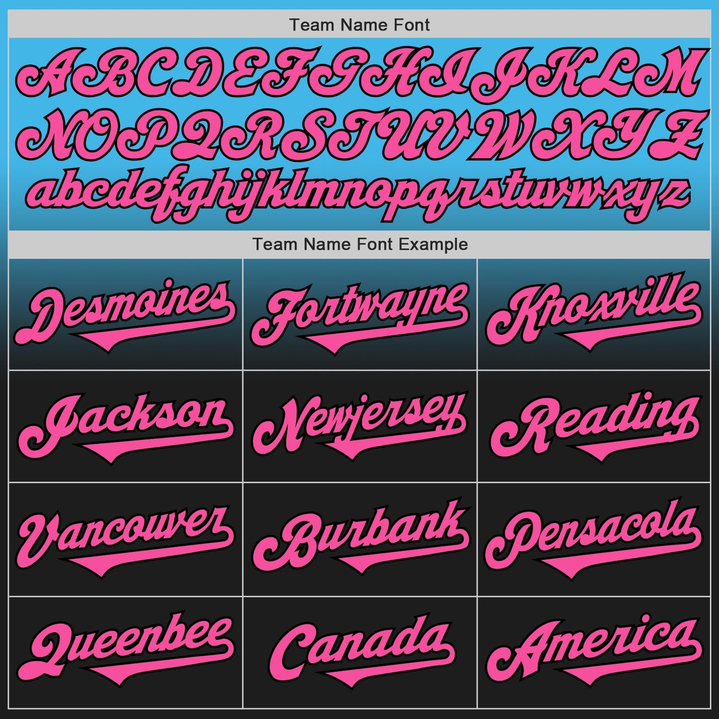 Custom Sky Blue Pink-Black Authentic Fade Fashion Baseball Jersey view 4