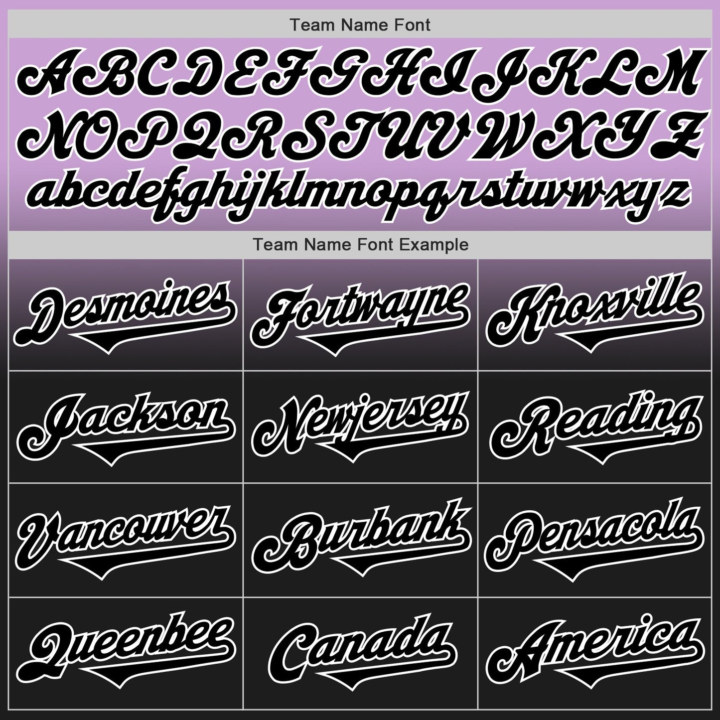 Custom Light Purple Black-White Authentic Fade Fashion Baseball Jersey view 4