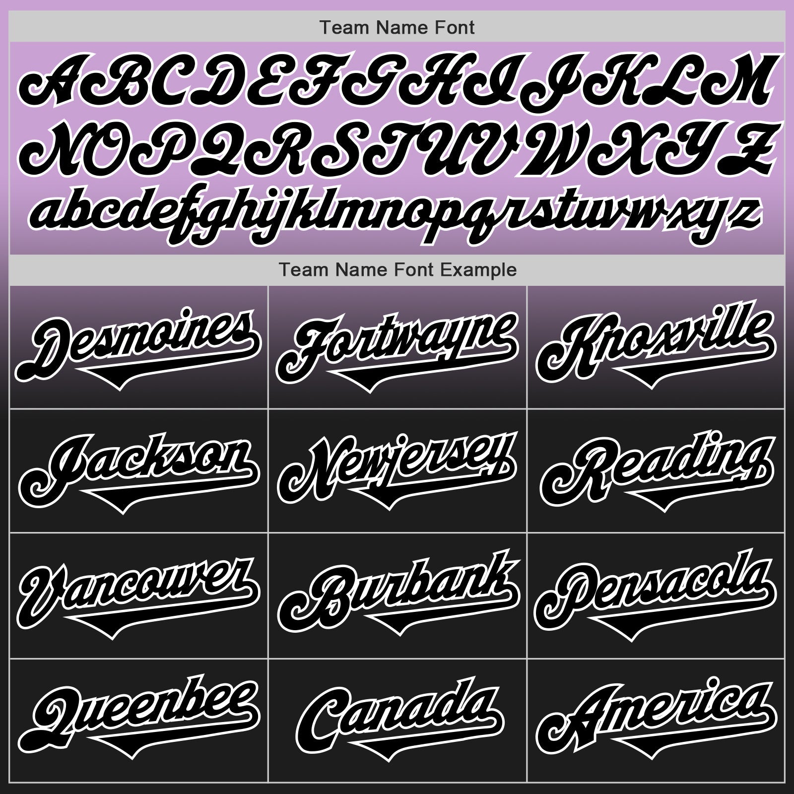 Custom Light Purple Black-White Authentic Fade Fashion Baseball Jersey view 4