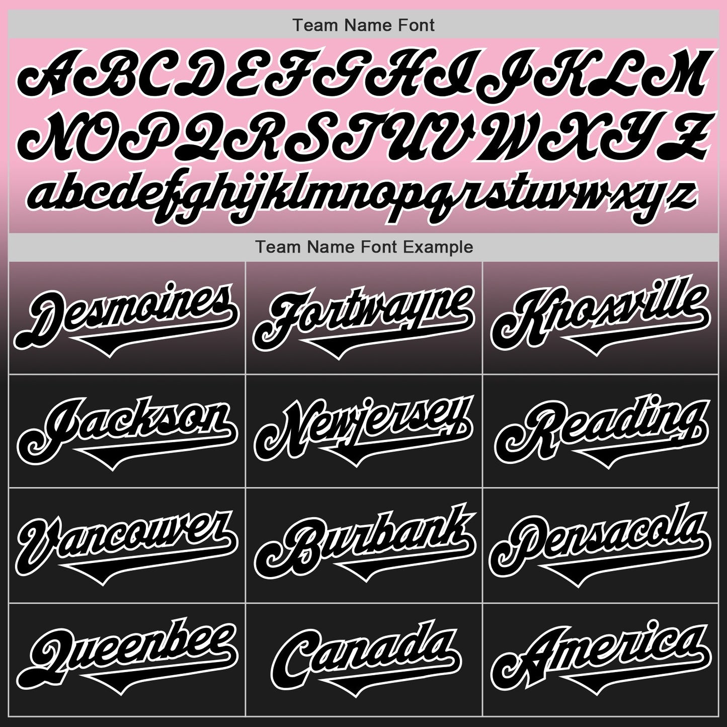 Custom Light Pink Black-White Authentic Fade Fashion Baseball Jersey view 4
