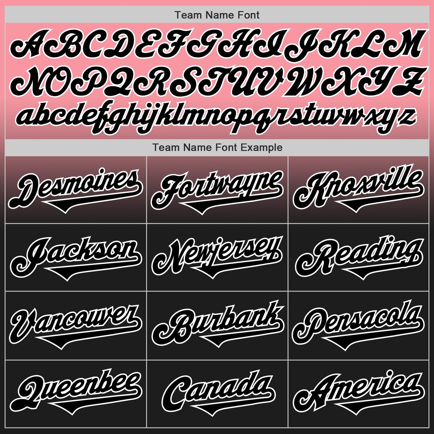 Custom Medium Pink Black-White Authentic Fade Fashion Baseball Jersey view 4