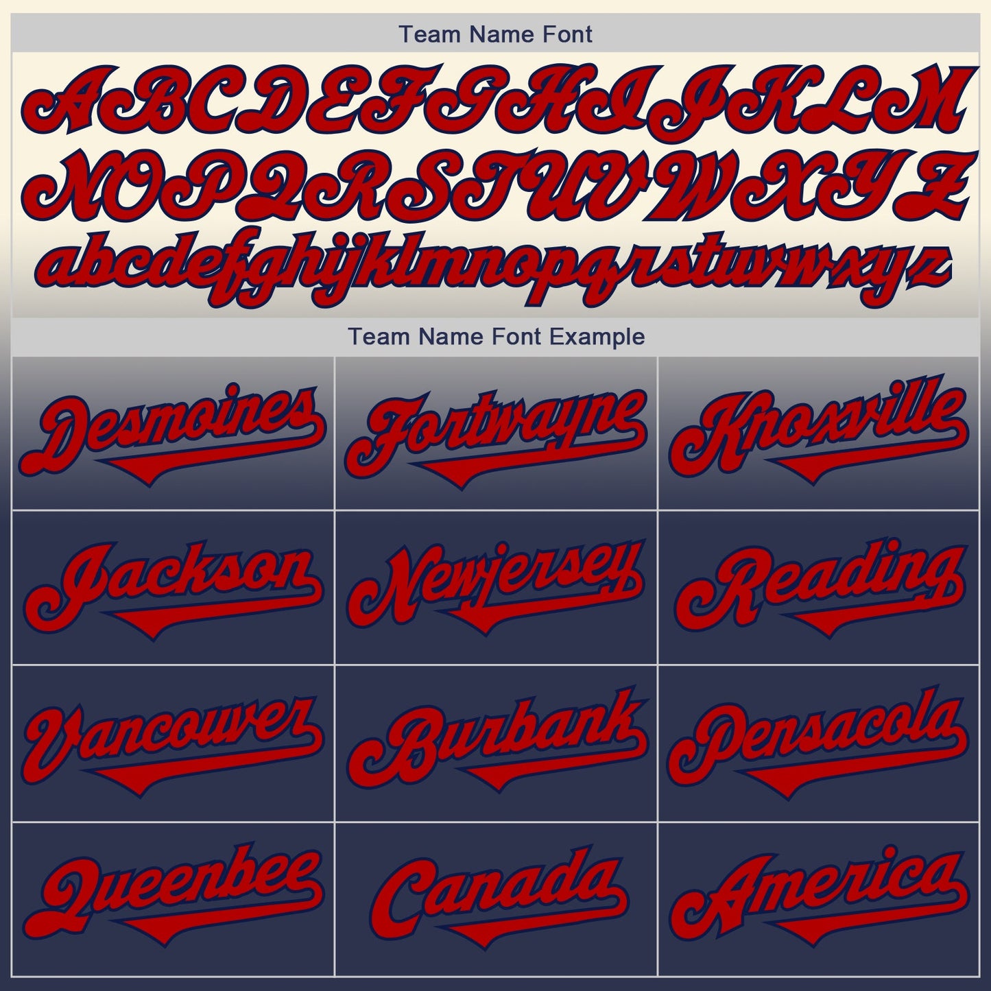 Custom Cream Red-Navy Authentic Fade Fashion Baseball Jersey view 4
