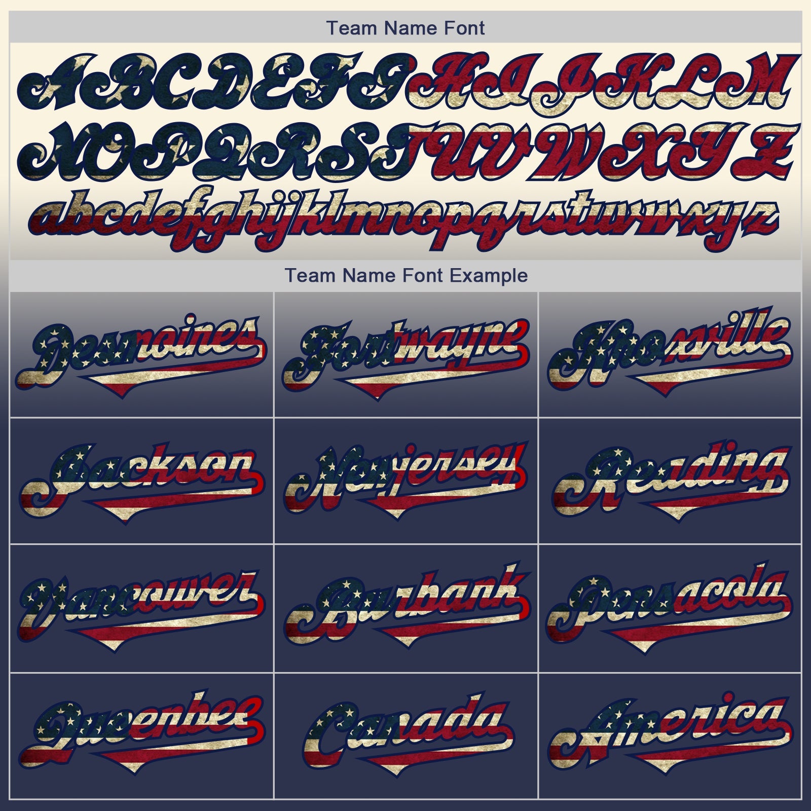 Custom Cream Vintage USA Flag-Navy Authentic Fade Fashion Baseball Jersey view 4