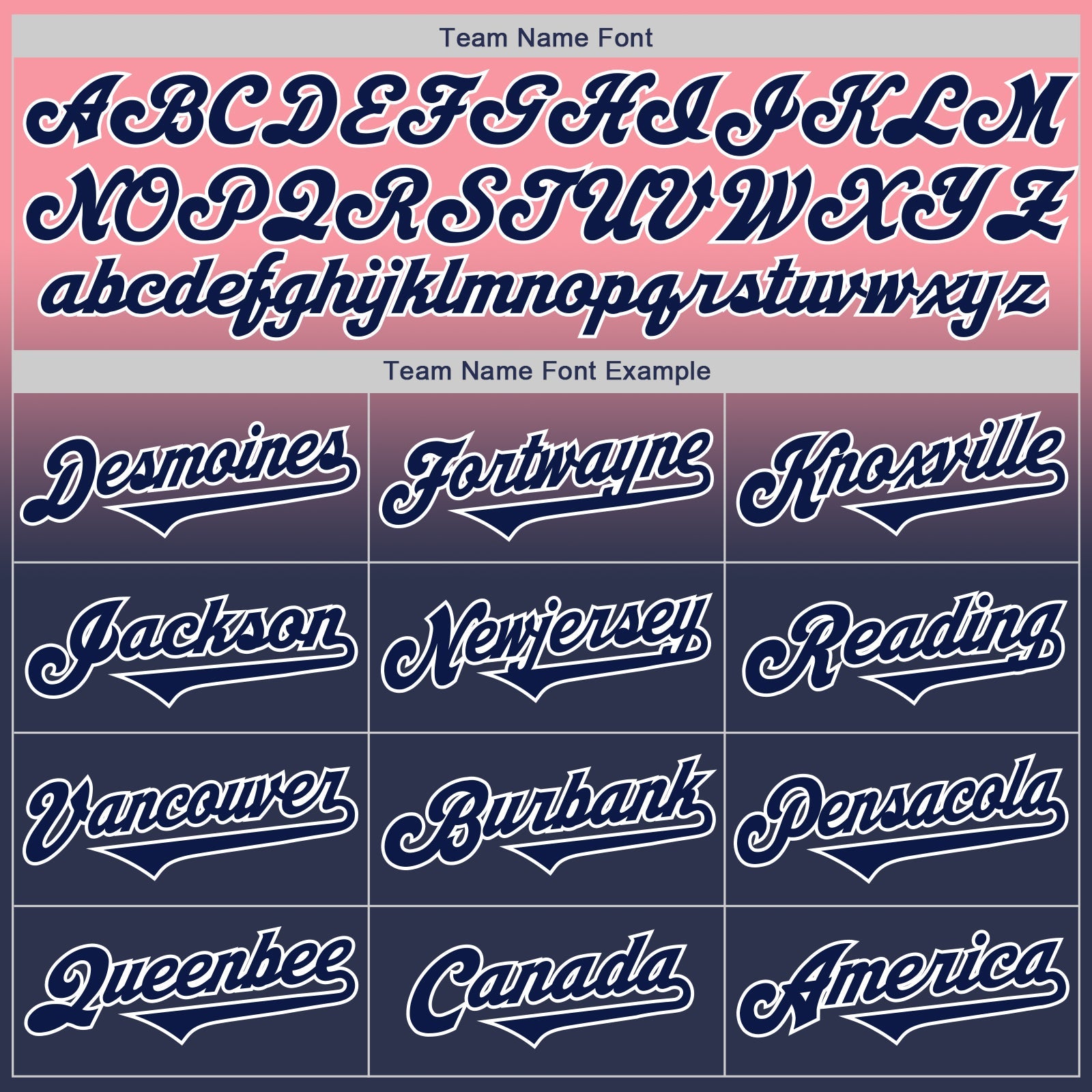 Custom Medium Pink Navy-White Authentic Fade Fashion Baseball Jersey view 4