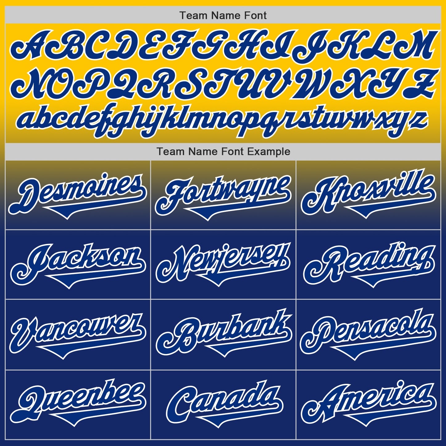 Custom Yellow Royal-White Authentic Fade Fashion Baseball Jersey view 4