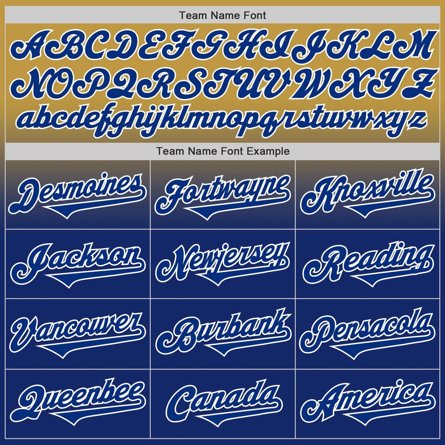 Custom Old Gold Royal-White Authentic Fade Fashion Baseball Jersey view 4