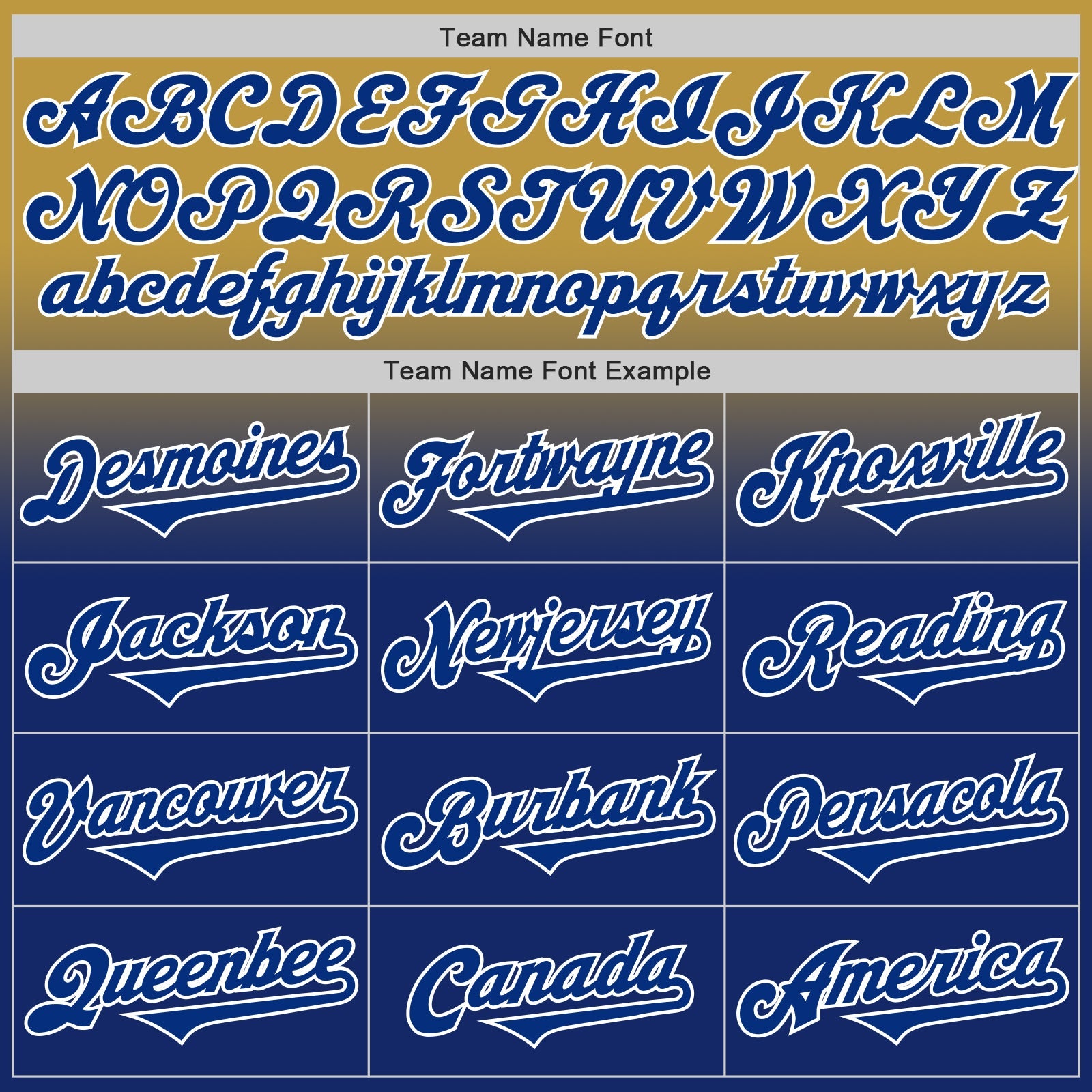 Custom Old Gold Royal-White Authentic Fade Fashion Baseball Jersey view 4
