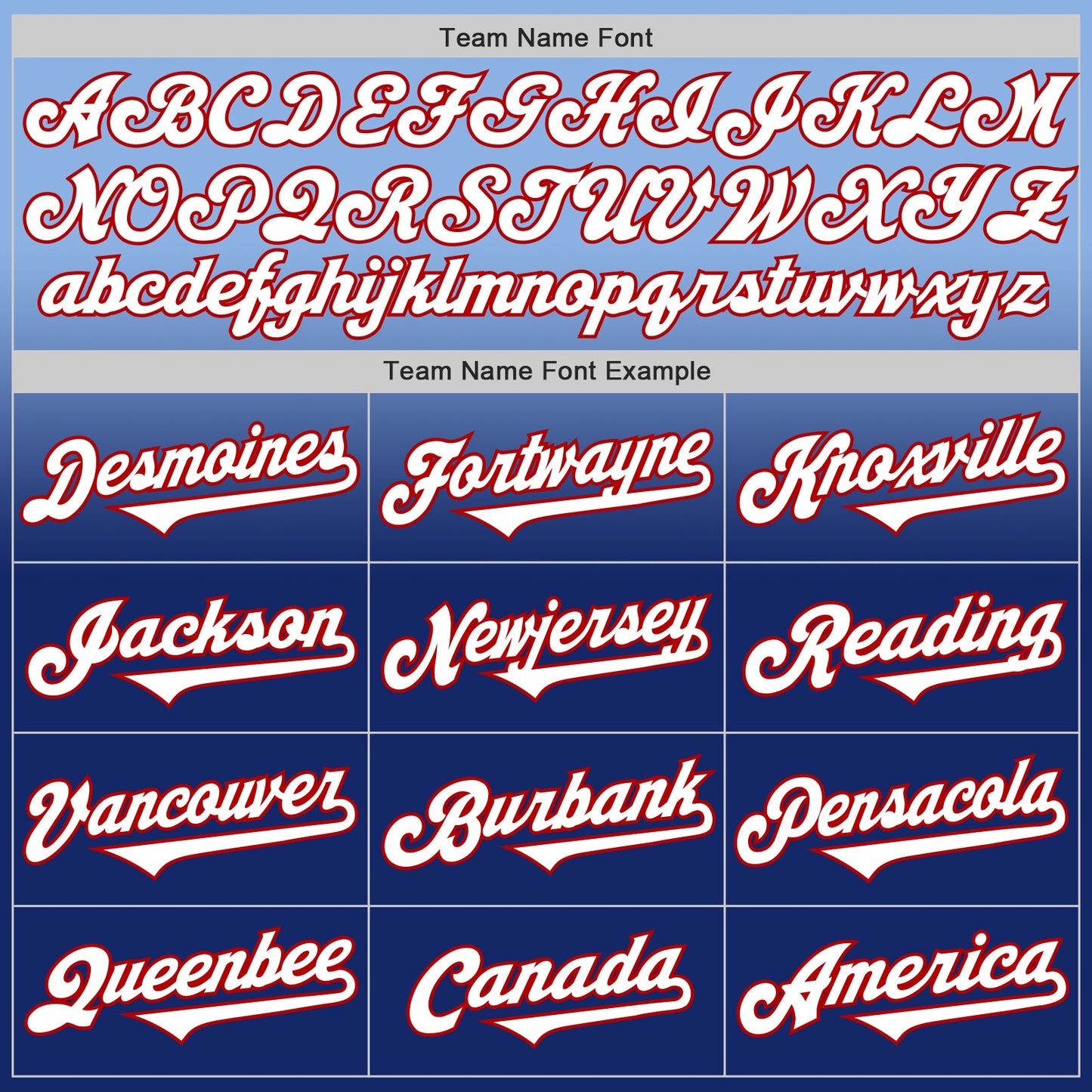 Custom Light Blue White Royal-Red Authentic Fade Fashion Baseball Jersey view 4