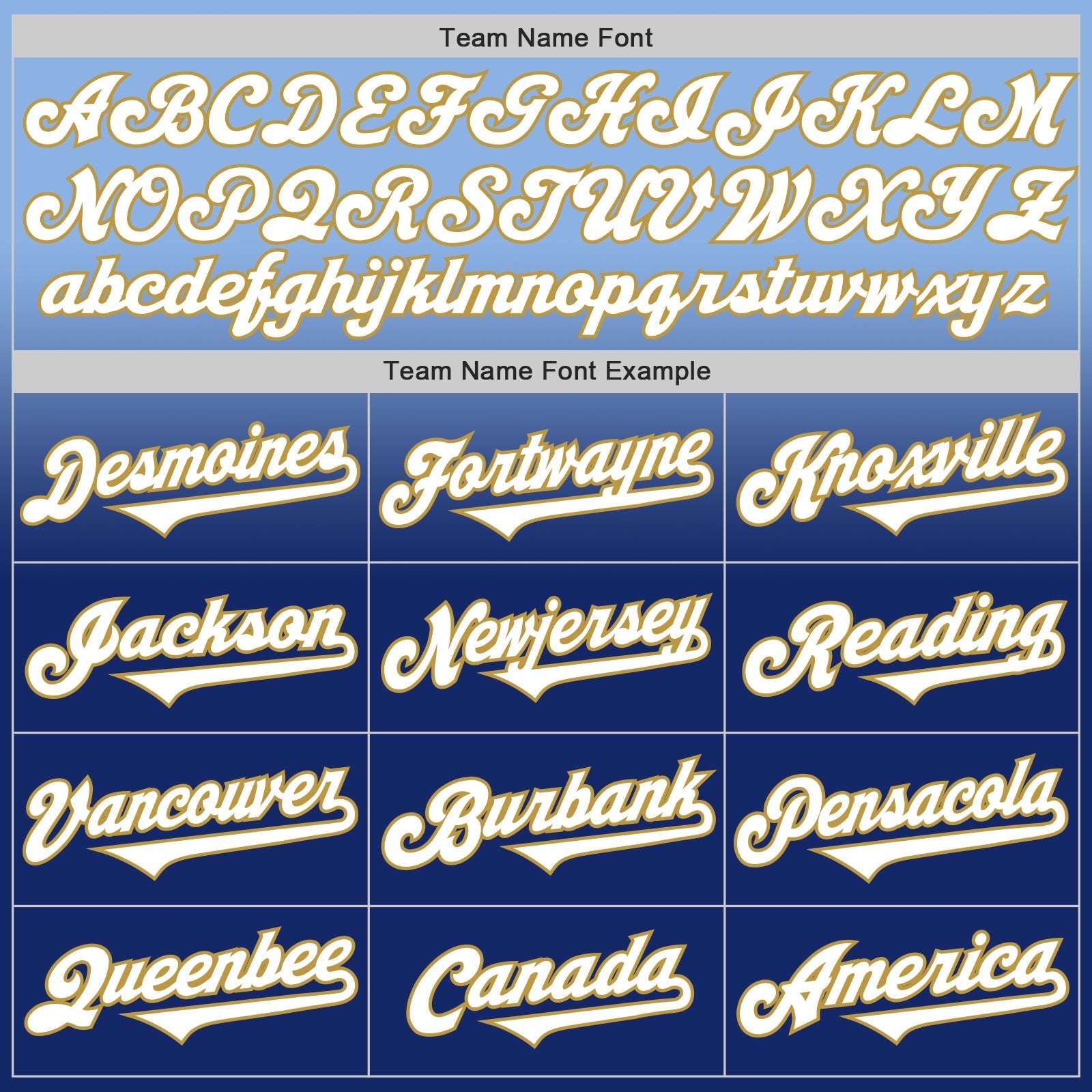 Custom Light Blue White Royal-Old Gold Authentic Fade Fashion Baseball Jersey view 4