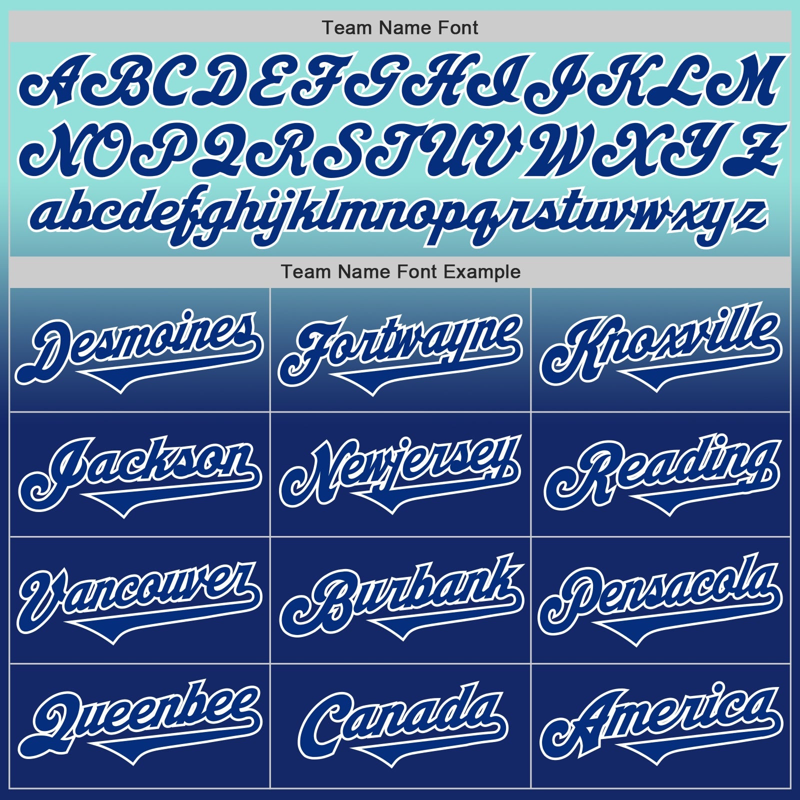 Custom Ice Blue Royal-White Authentic Fade Fashion Baseball Jersey view 4