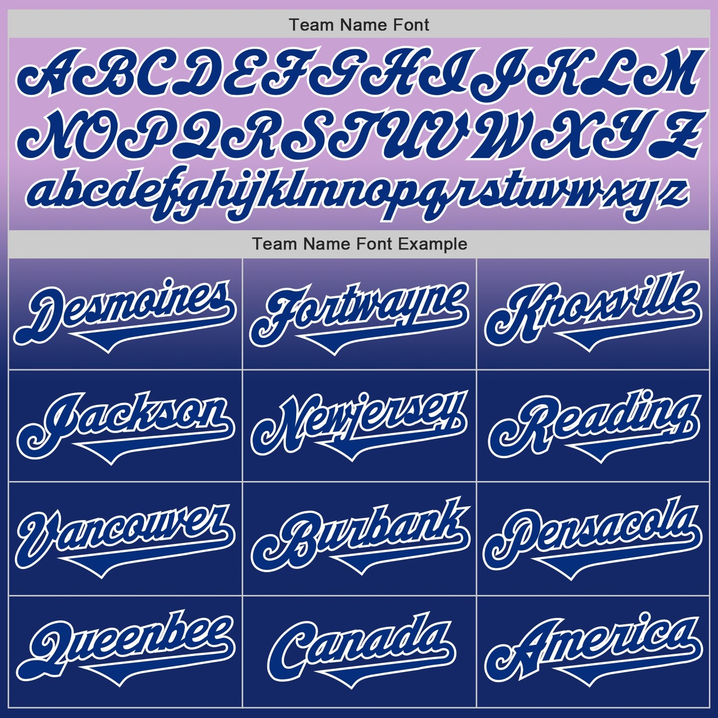 Custom Light Purple Royal-White Authentic Fade Fashion Baseball Jersey view 4