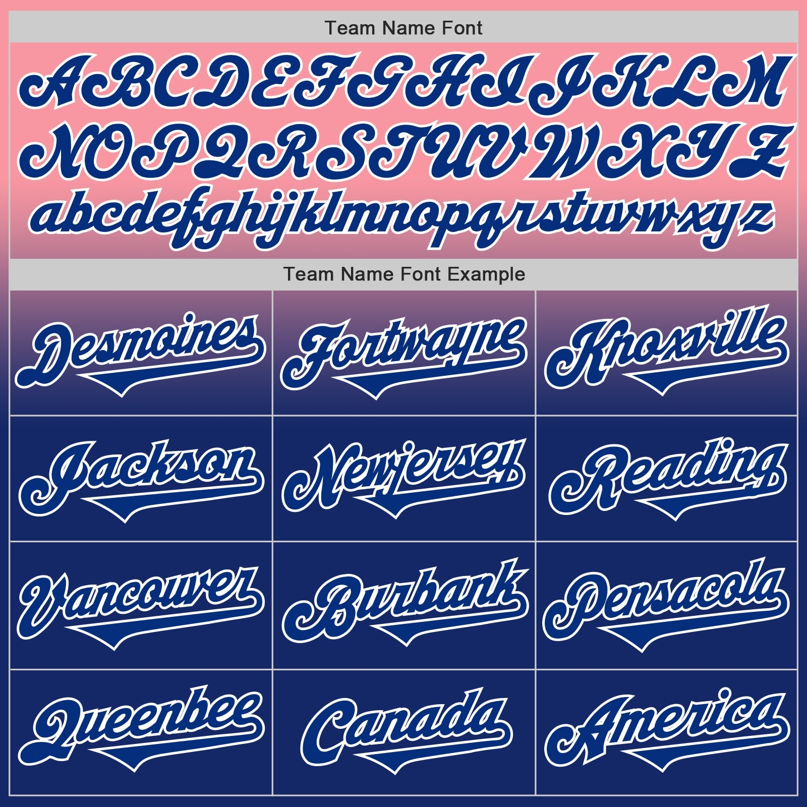 Custom Medium Pink Royal-White Authentic Fade Fashion Baseball Jersey view 4
