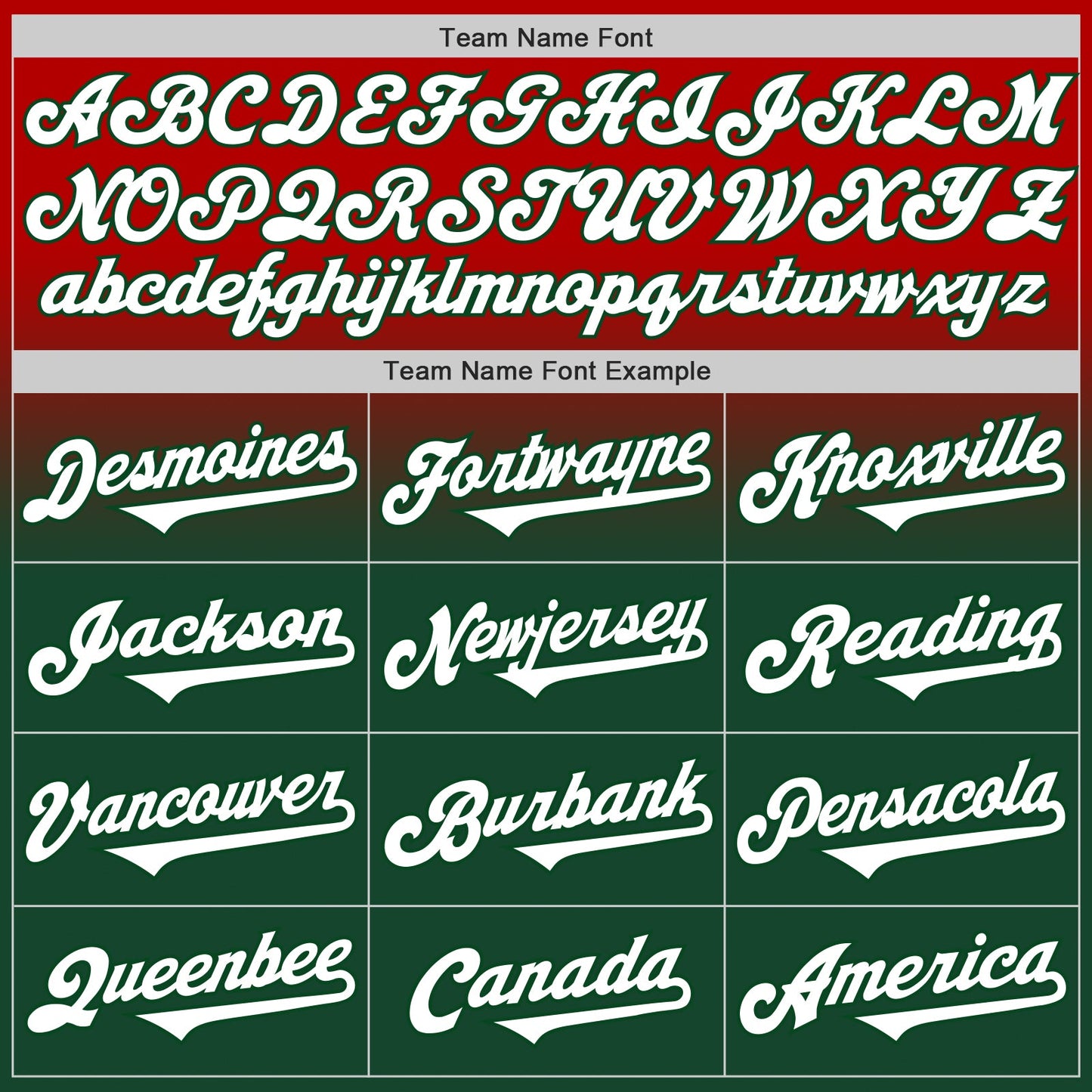Custom Red White-Green Authentic Fade Fashion Baseball Jersey view 4