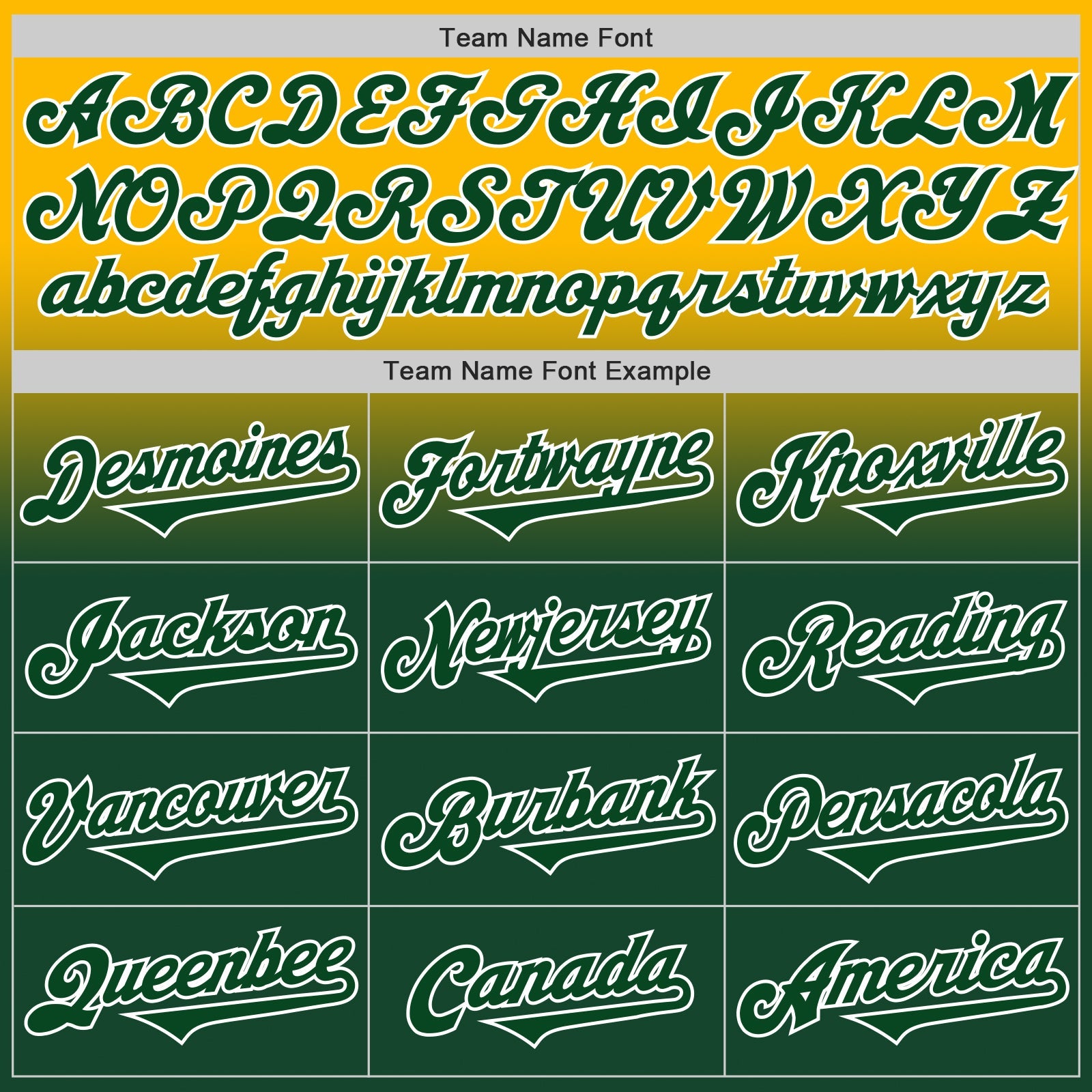 Custom Gold Green-White Authentic Fade Fashion Baseball Jersey view 4