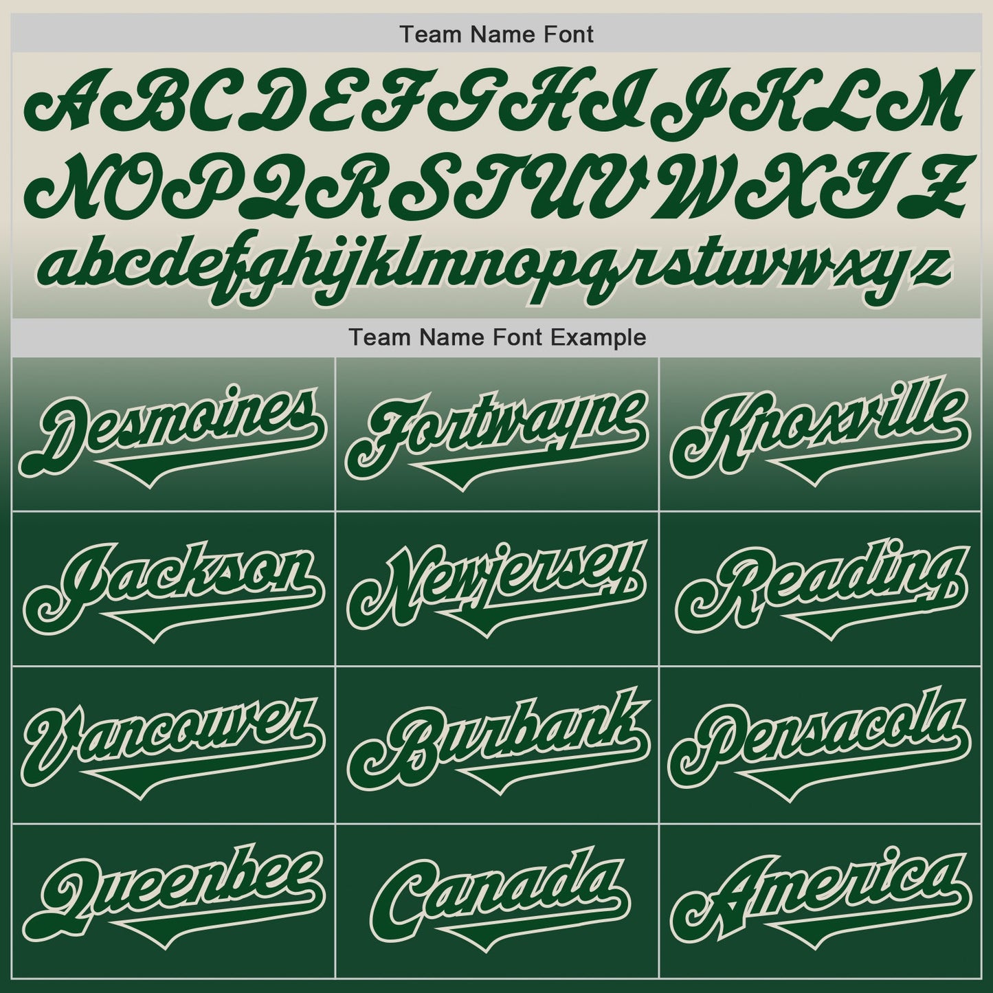 Custom Cream Green Authentic Fade Fashion Baseball Jersey view 4