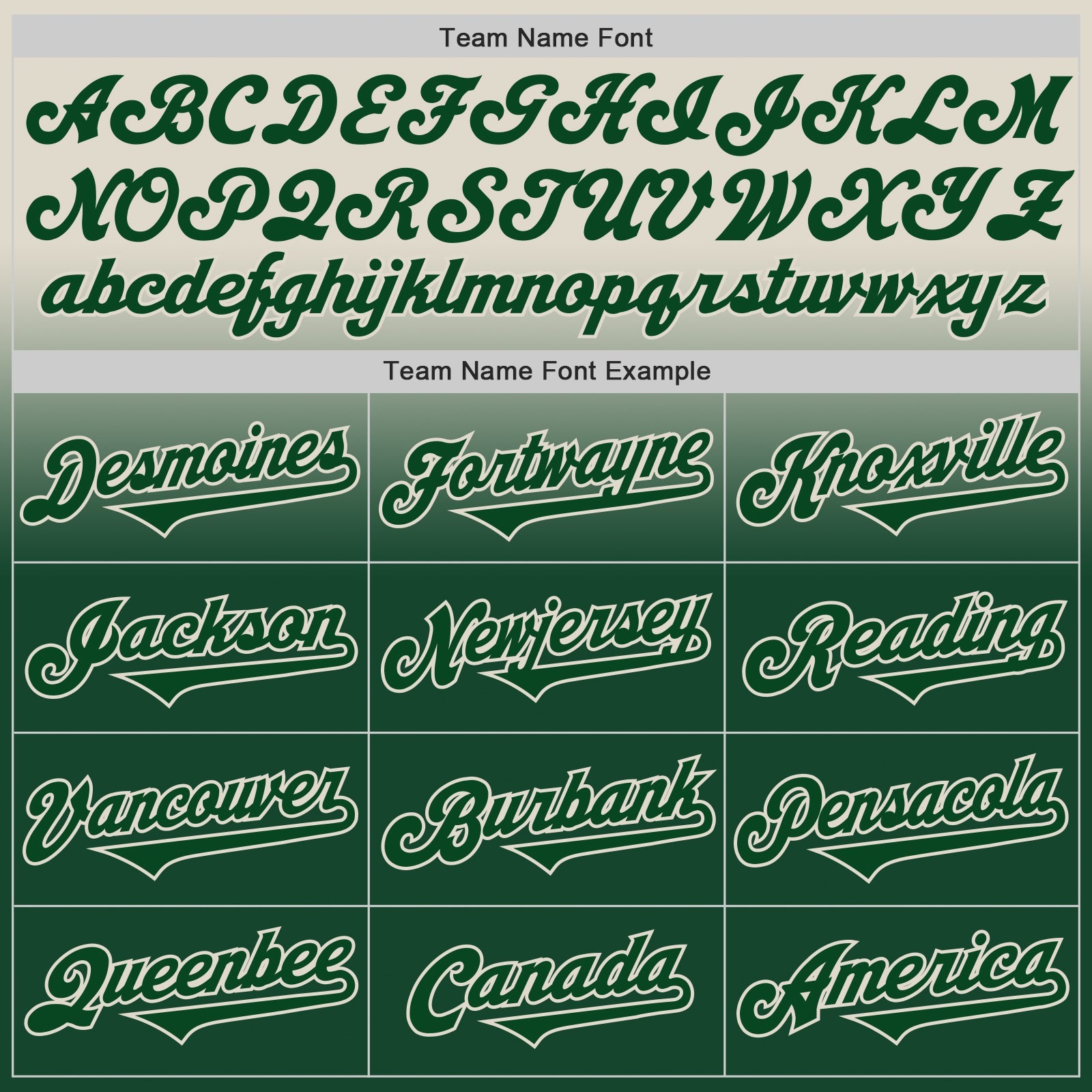 Custom Cream Green Authentic Fade Fashion Baseball Jersey view 4