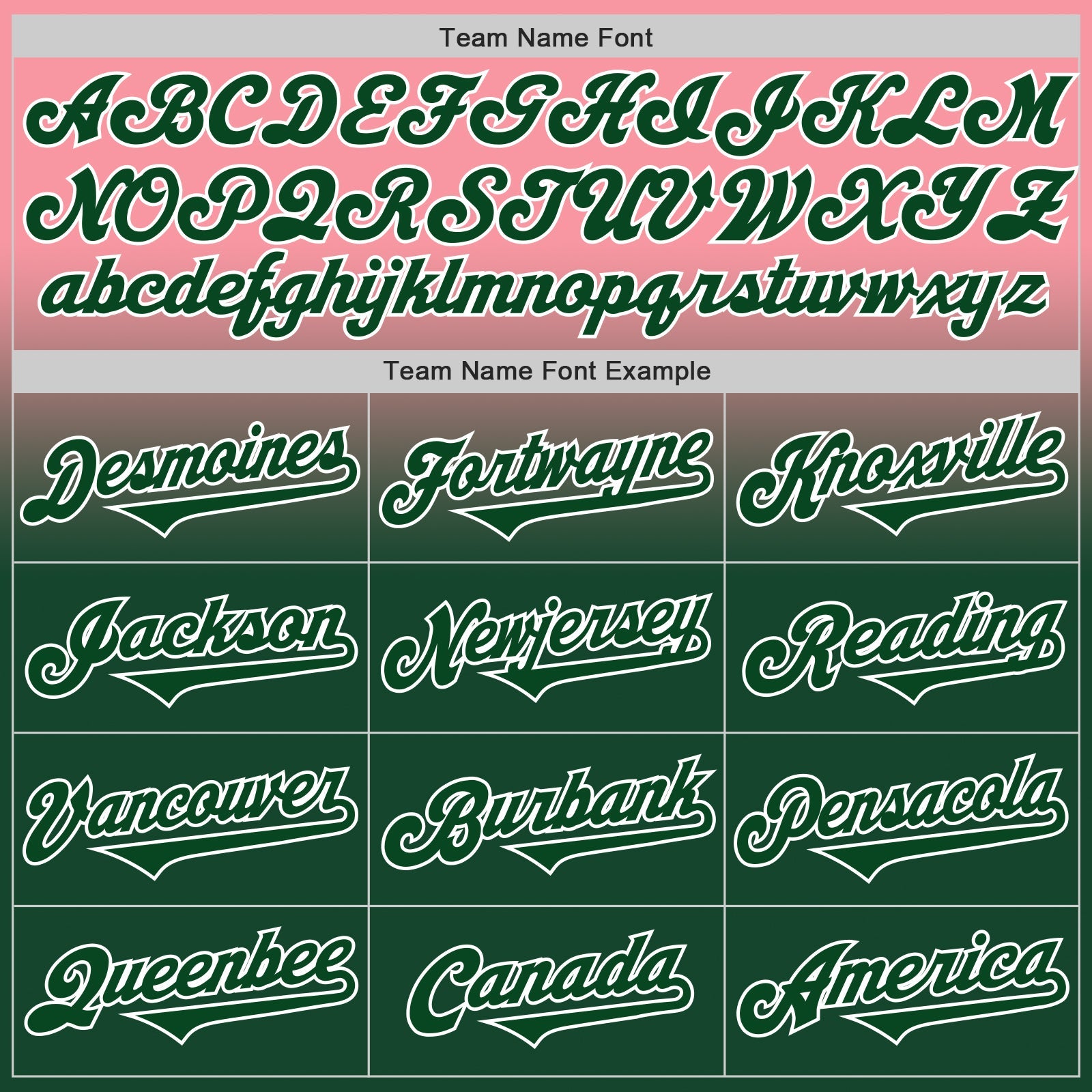Custom Medium Pink Green-White Authentic Fade Fashion Baseball Jersey view 4