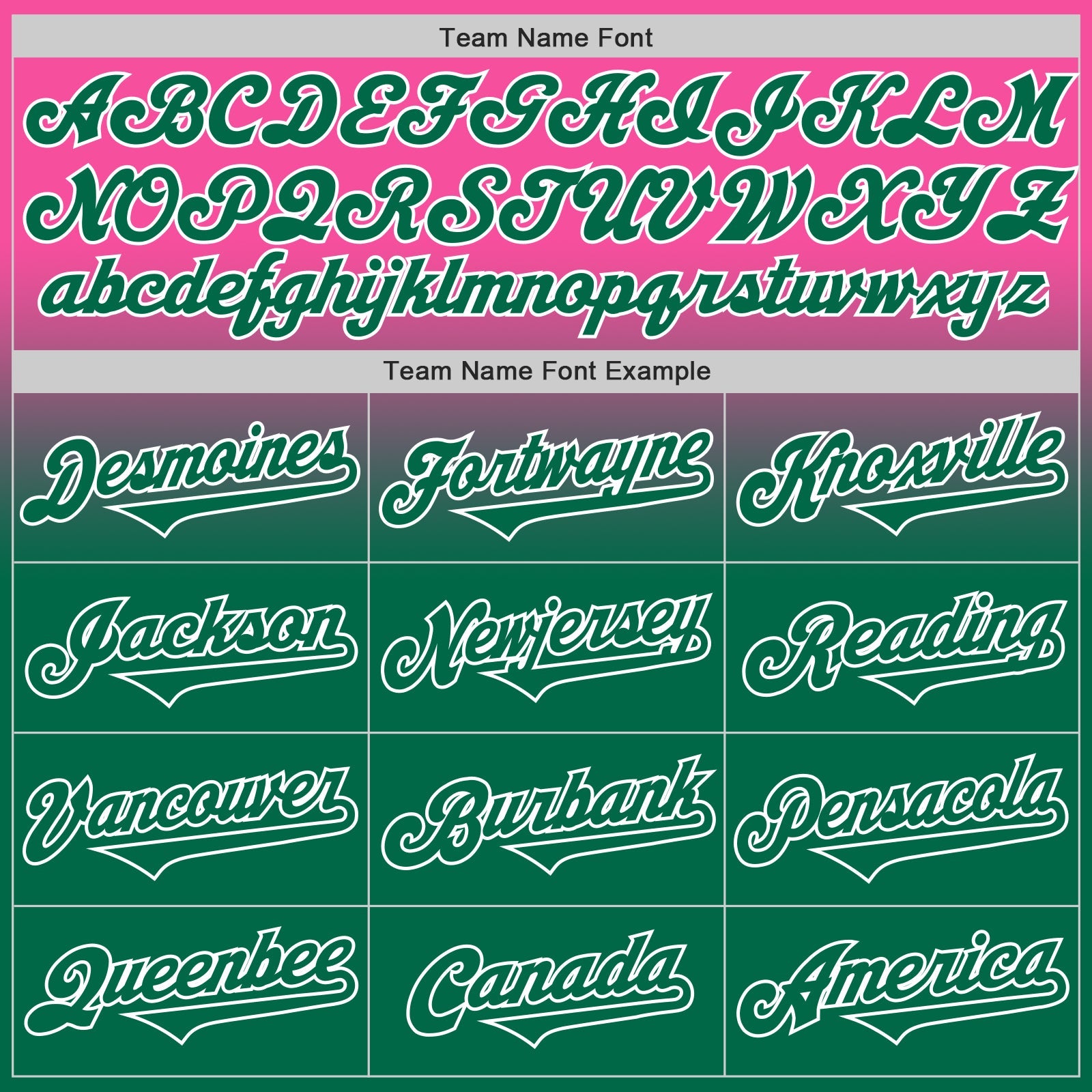 Custom Pink Kelly Green-White Authentic Fade Fashion Baseball Jersey view 4