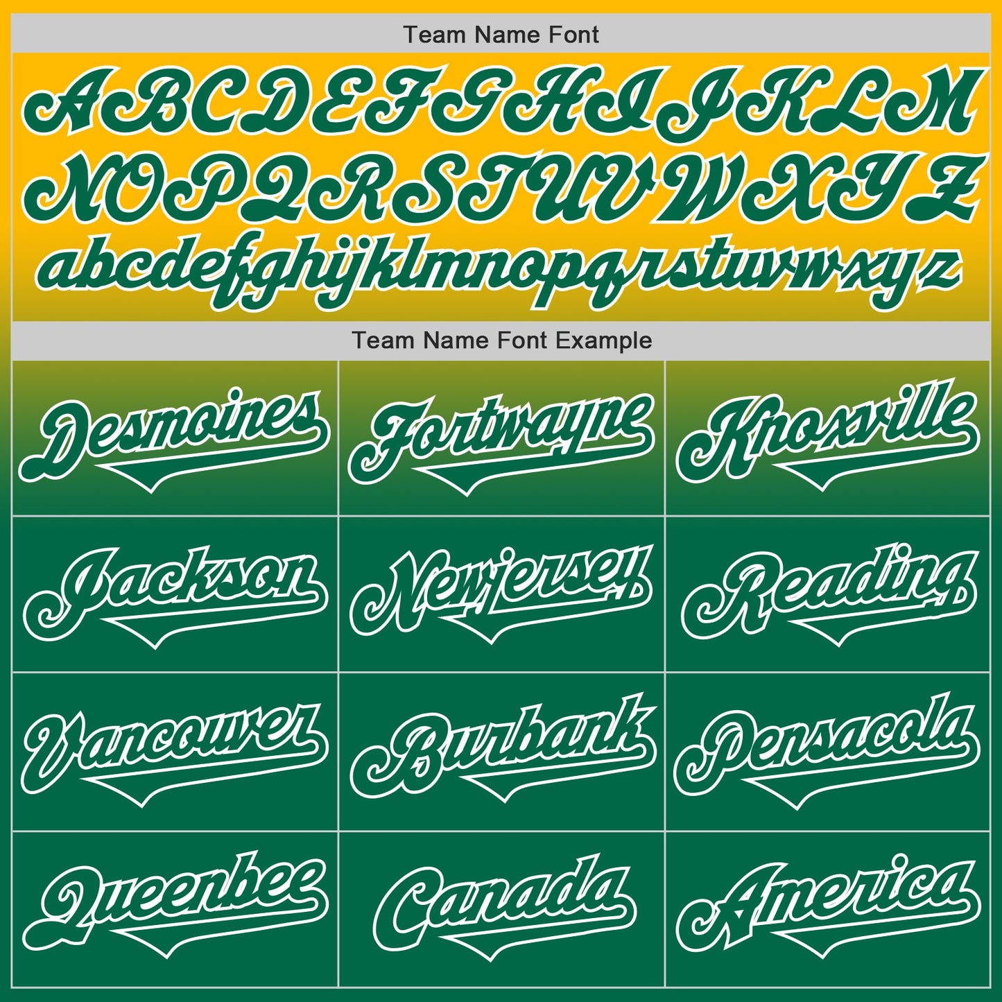 Custom Gold Kelly Green-White Authentic Fade Fashion Baseball Jersey view 4
