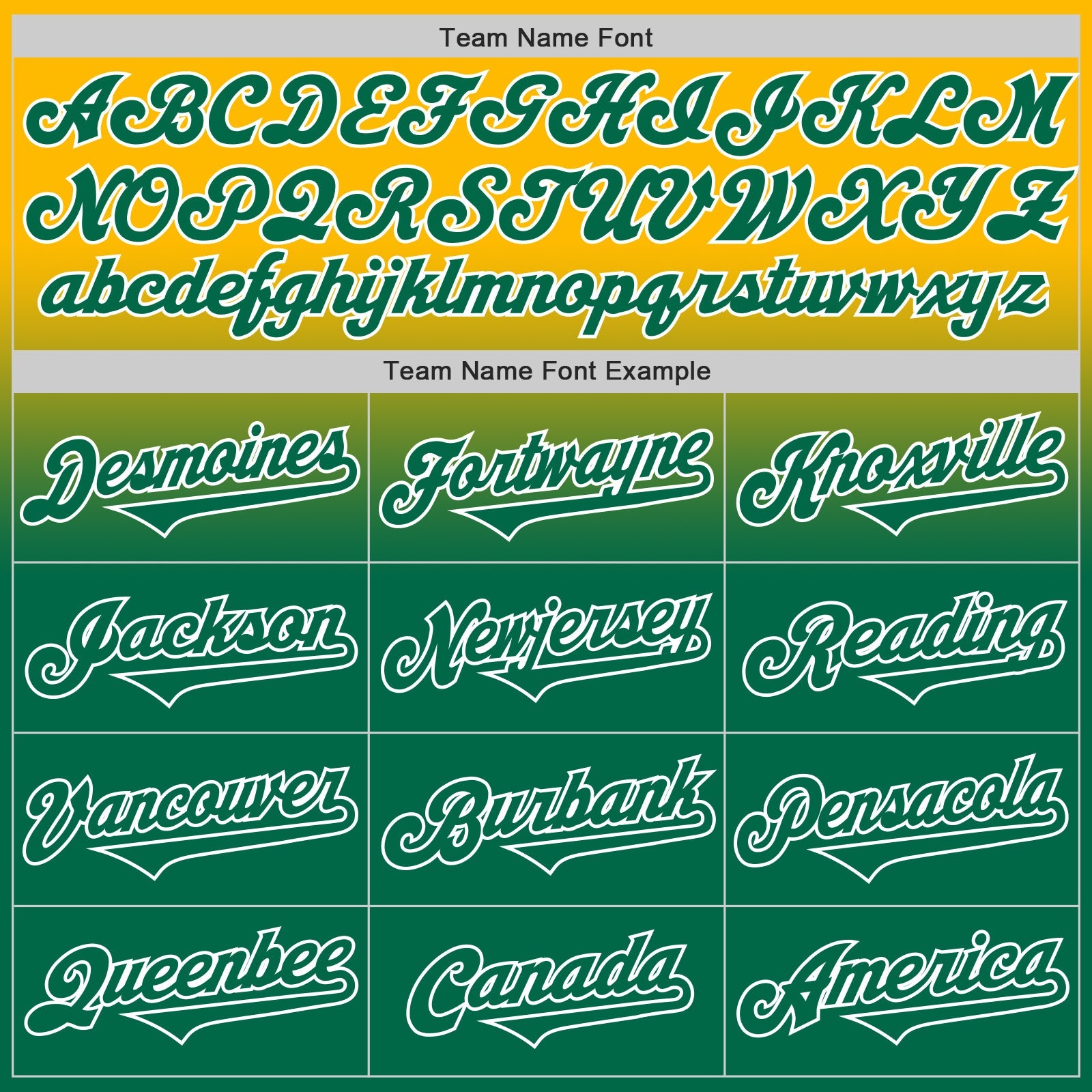 Custom Gold Kelly Green-White Authentic Fade Fashion Baseball Jersey view 4