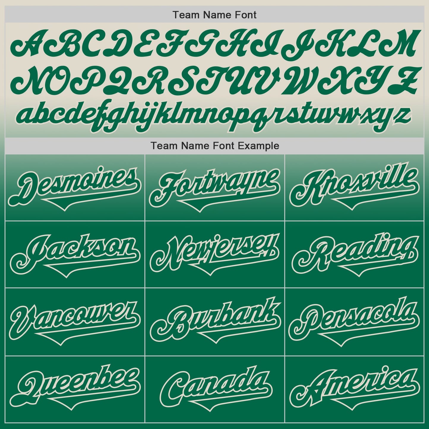 Custom Cream Kelly Green Authentic Fade Fashion Baseball Jersey view 4