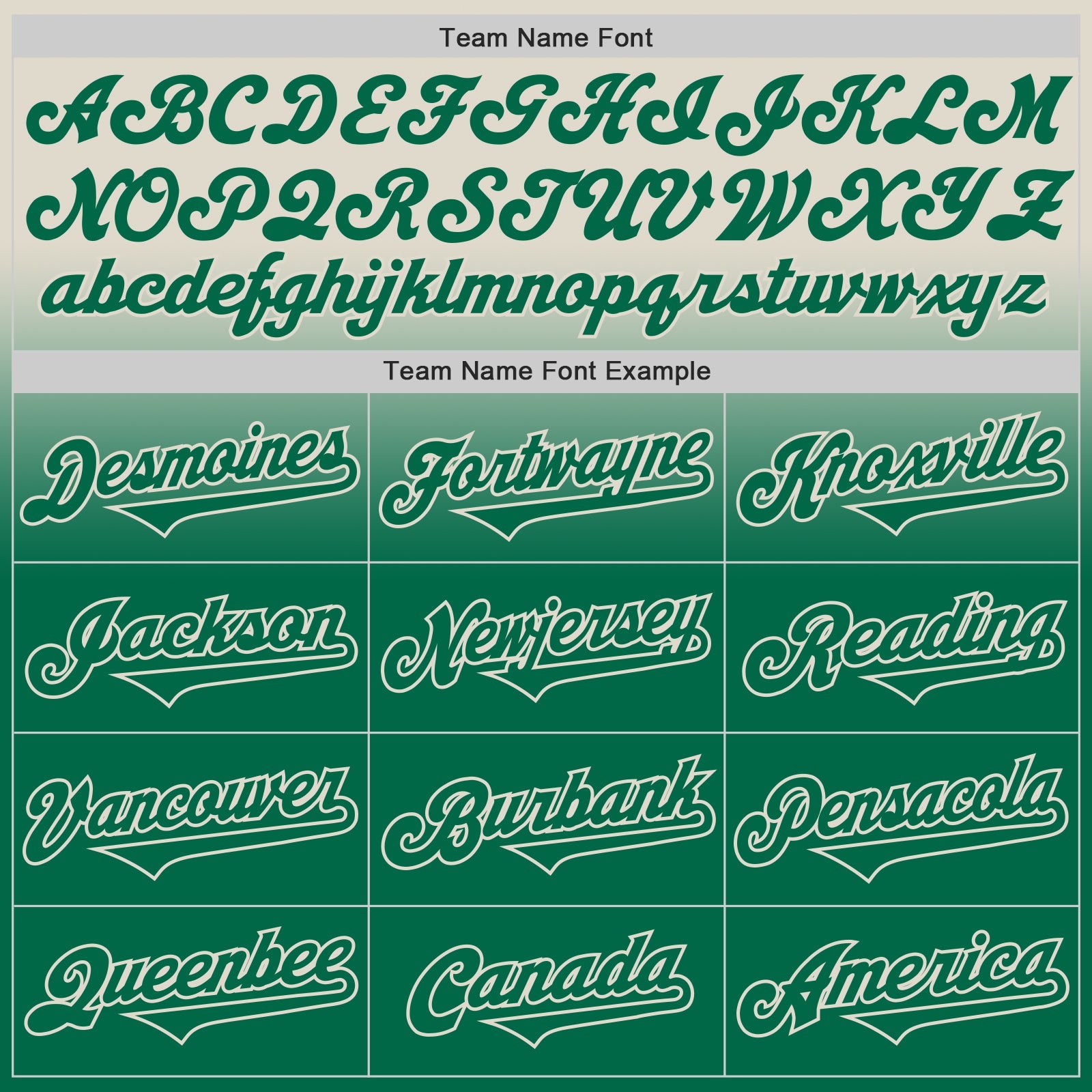 Custom Cream Kelly Green Authentic Fade Fashion Baseball Jersey view 4