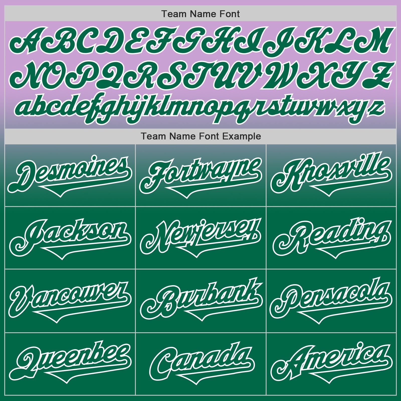 Custom Light Purple Kelly Green-White Authentic Fade Fashion Baseball Jersey view 4