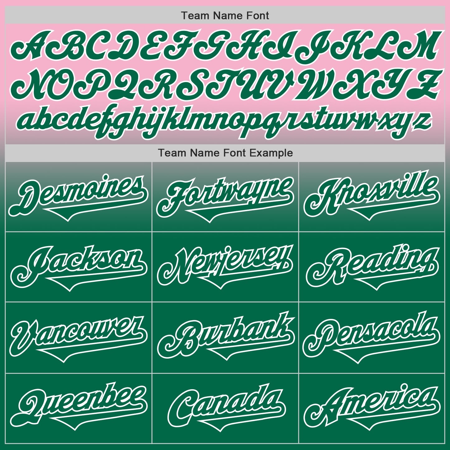 Custom Light Pink Kelly Green-White Authentic Fade Fashion Baseball Jersey view 4
