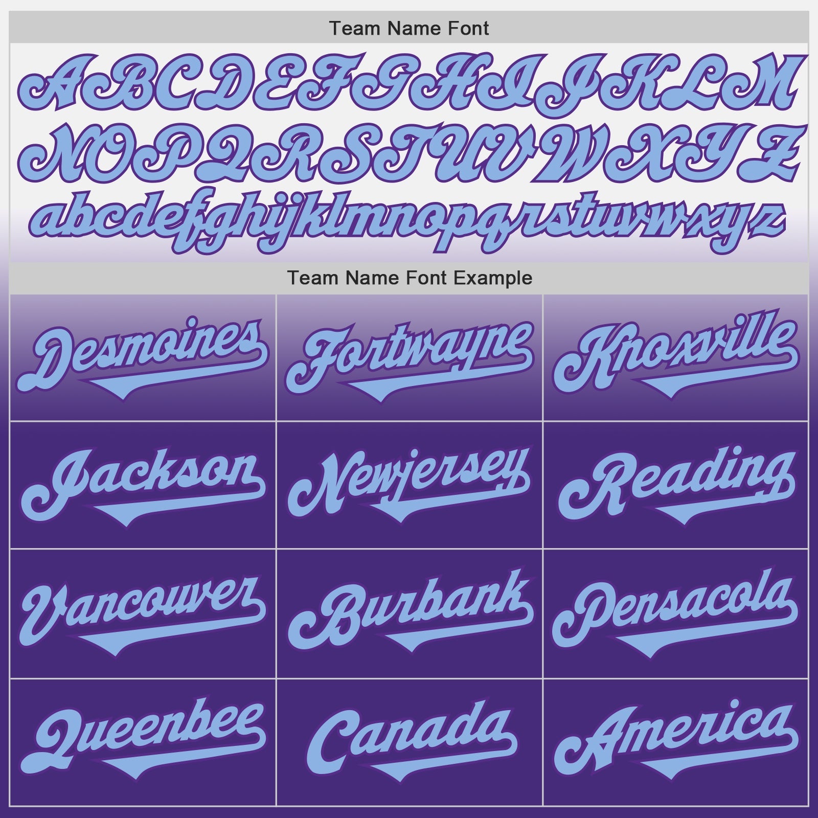 Custom White Light Blue-Purple Authentic Fade Fashion Baseball Jersey view 4