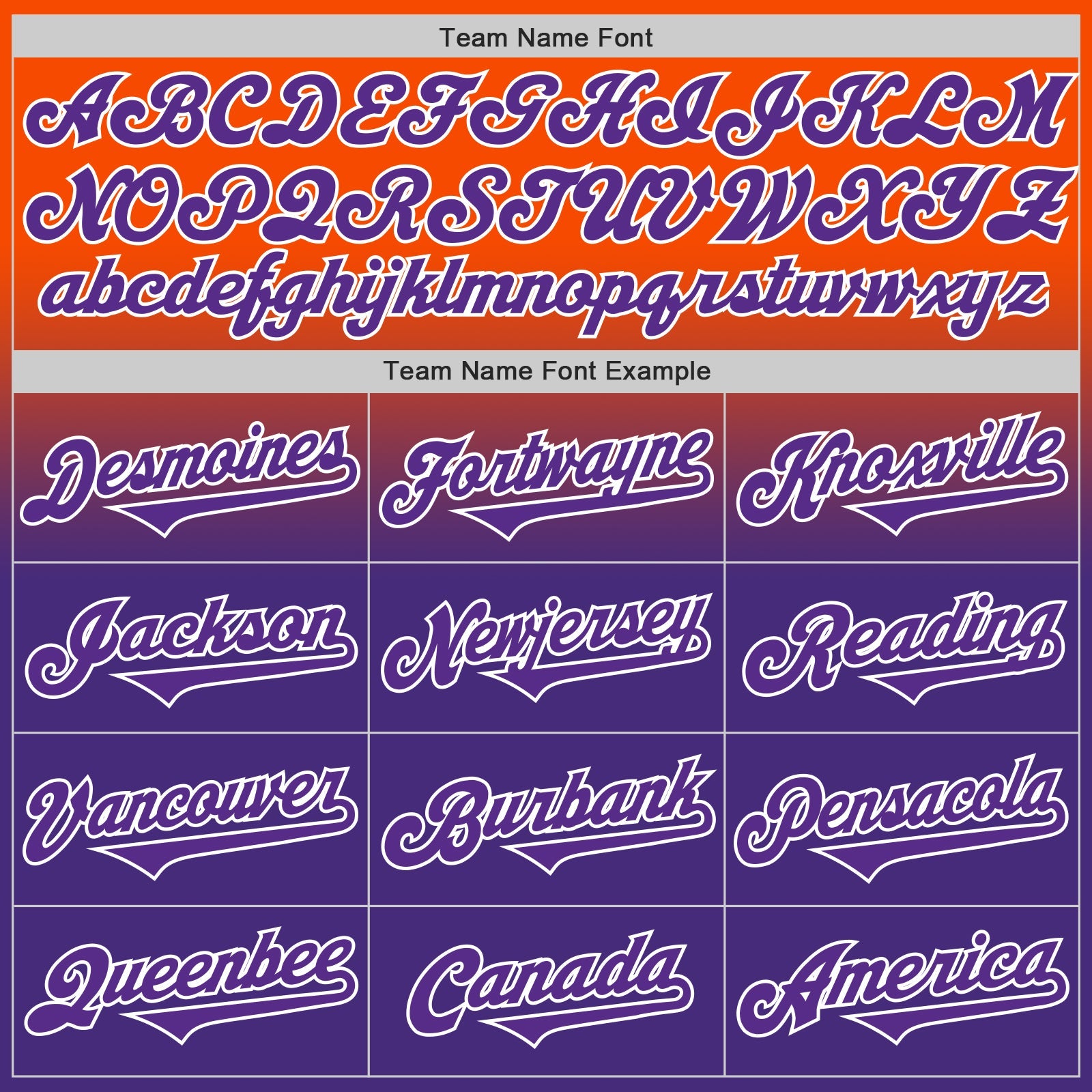 Custom Orange Purple-White Authentic Fade Fashion Baseball Jersey view 4
