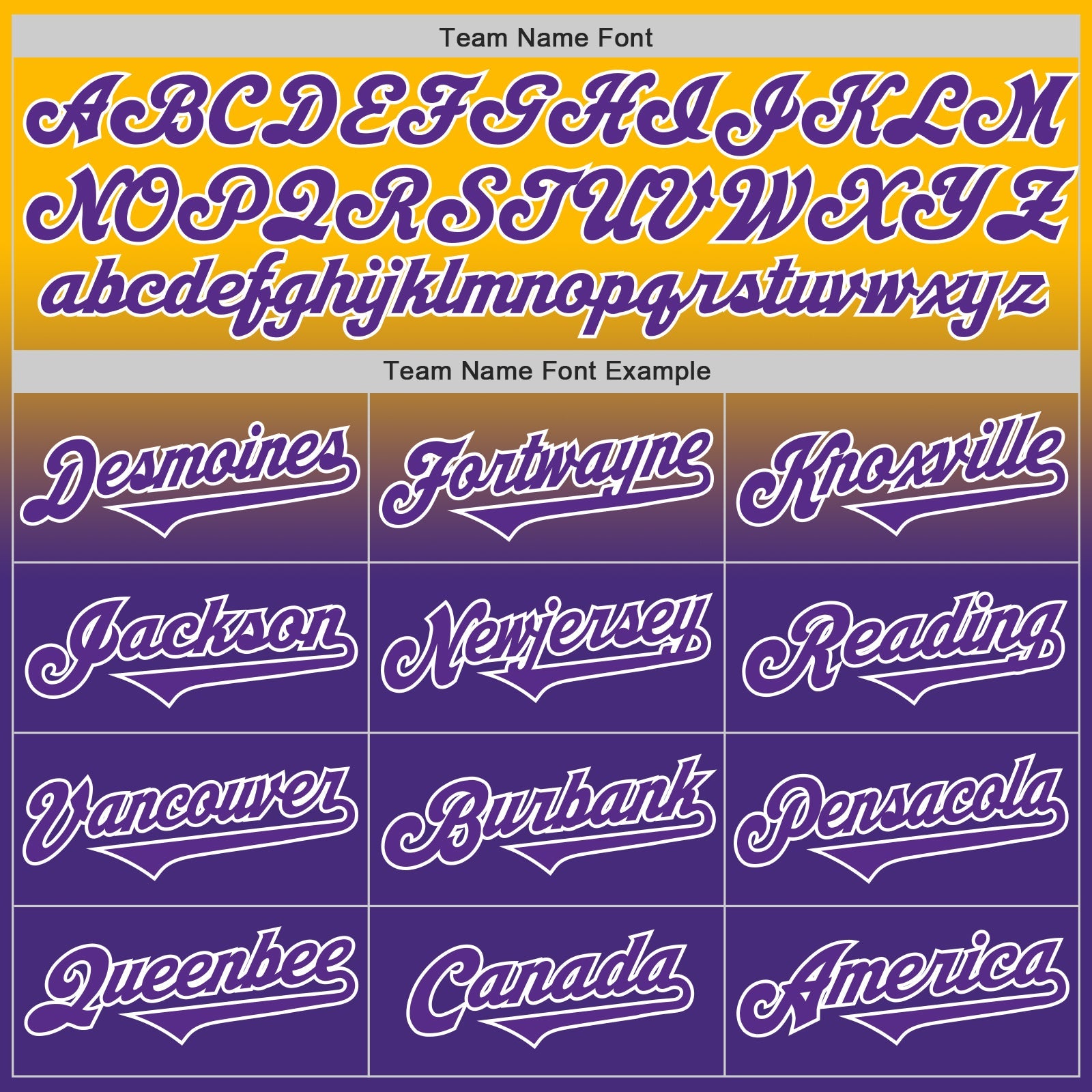 Custom Gold Purple-White Authentic Fade Fashion Baseball Jersey view 4