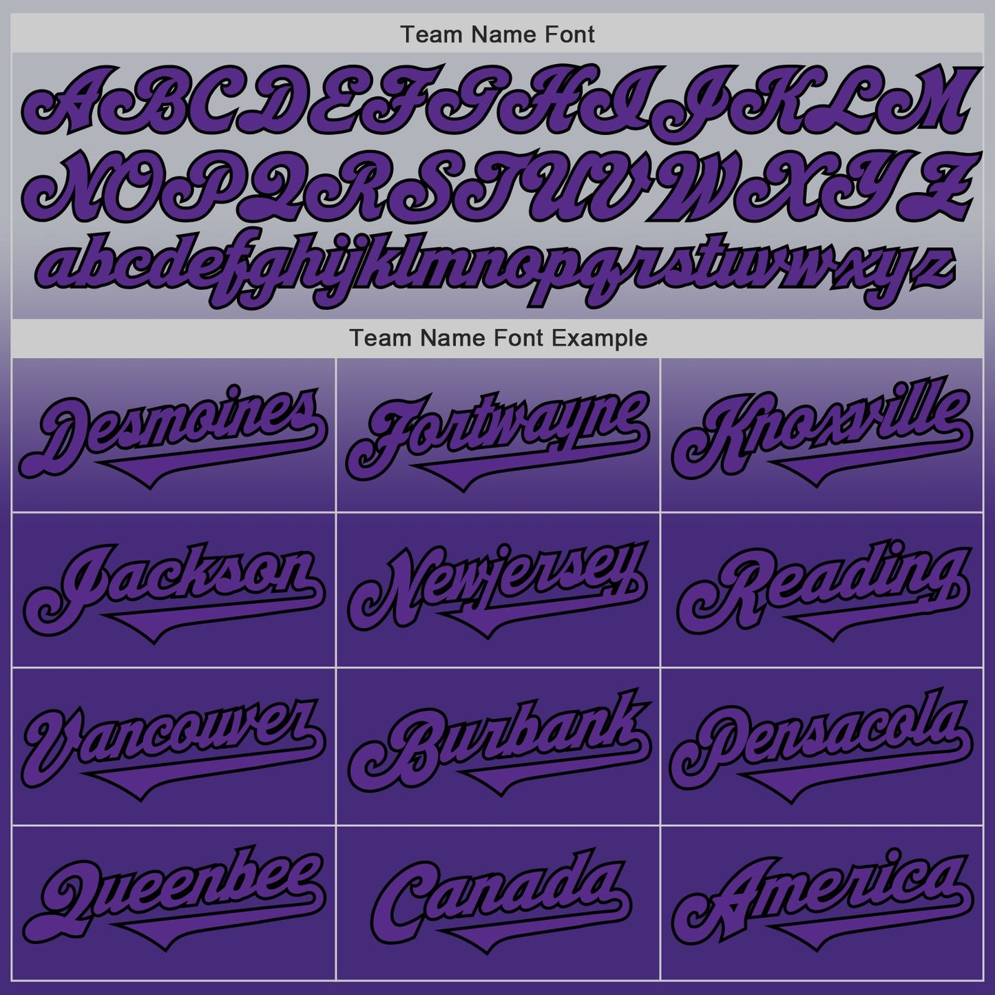 Custom Gray Purple-Black Authentic Fade Fashion Baseball Jersey view 4