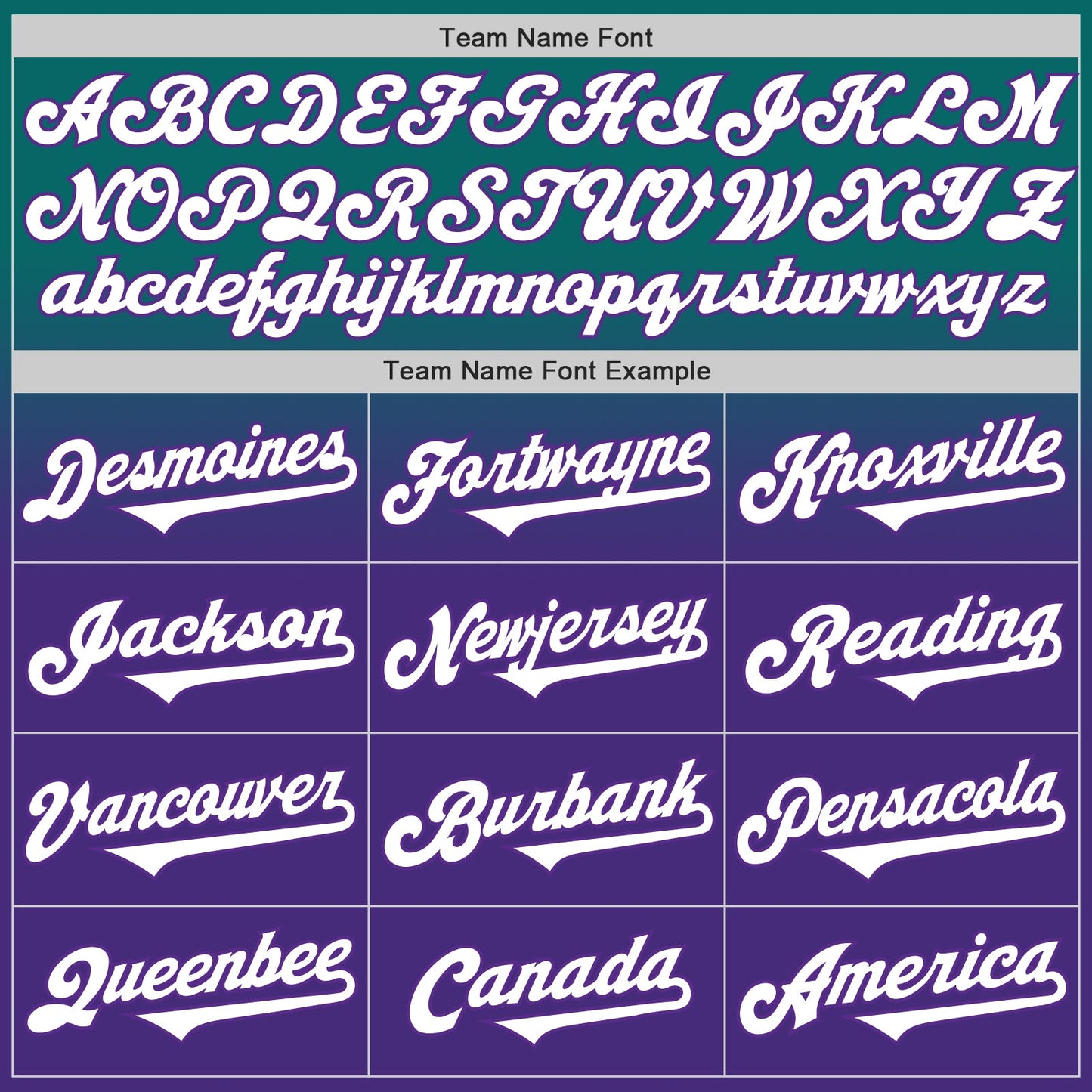 Custom Teal White-Purple Authentic Fade Fashion Baseball Jersey view 4