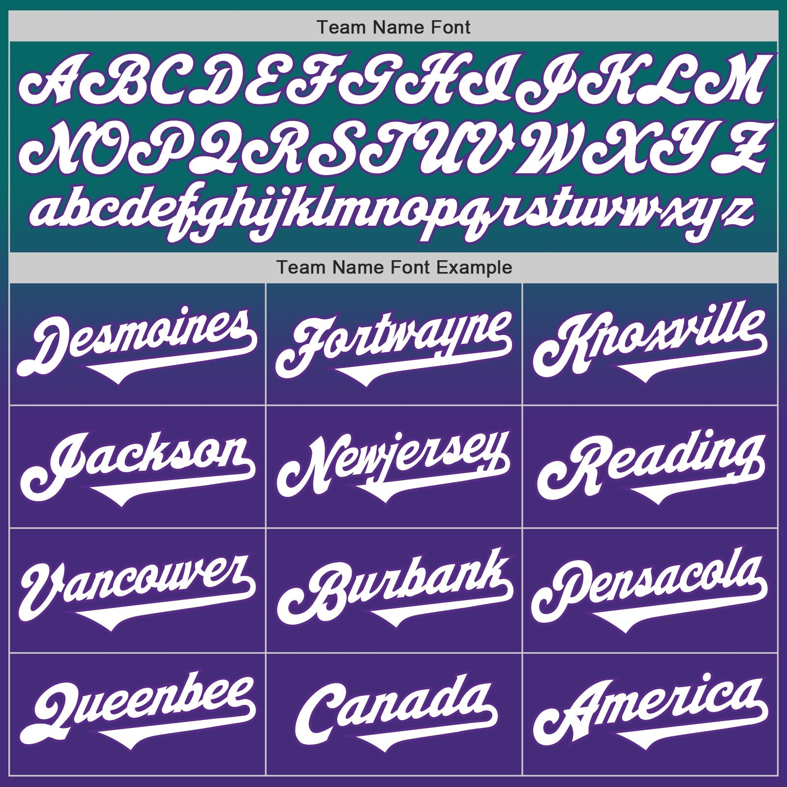 Custom Teal White-Purple Authentic Fade Fashion Baseball Jersey view 4