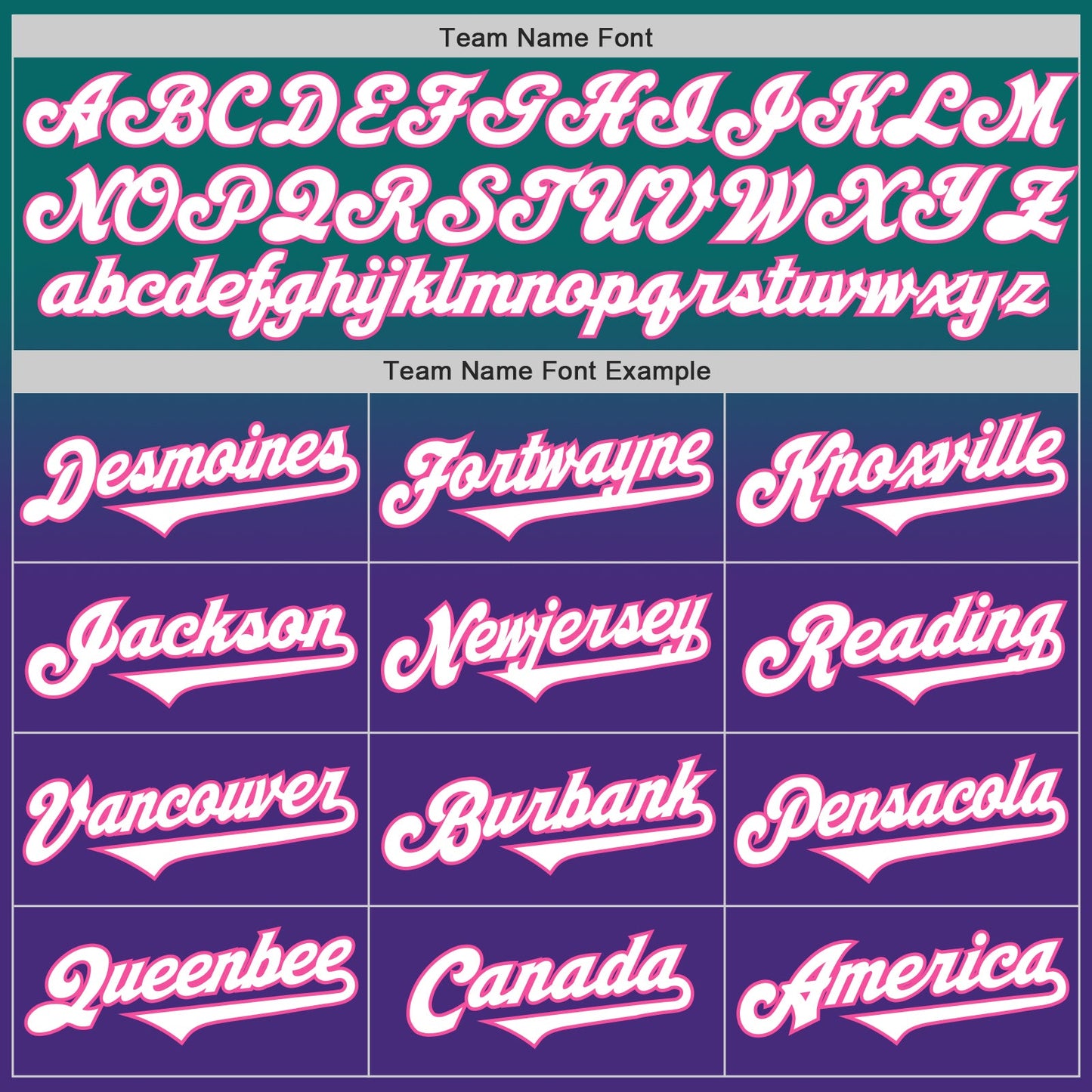 Custom Teal White Purple-Pink Authentic Fade Fashion Baseball Jersey view 4
